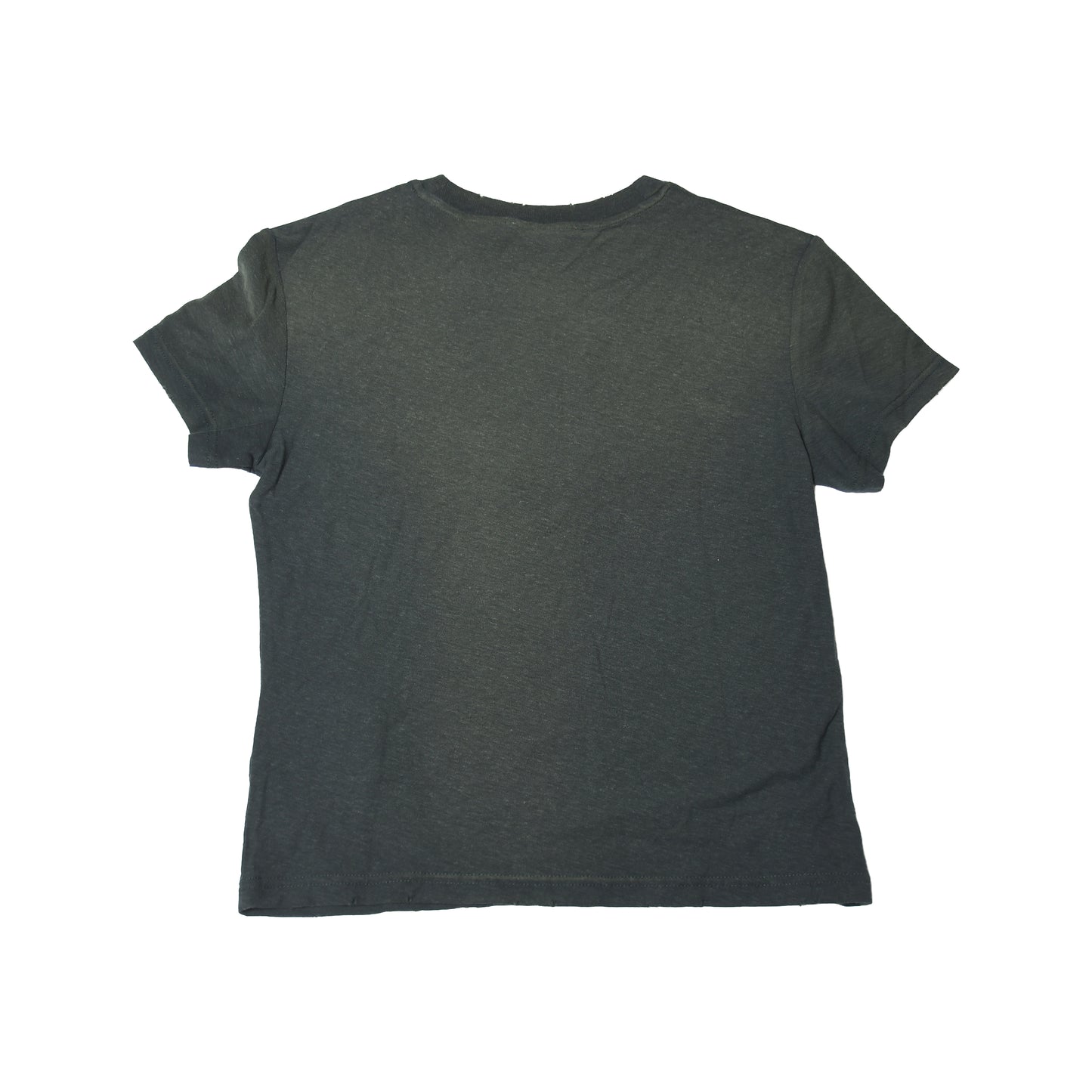 Acne Studios Relaxed Fit STOCKHOLM 1996 Faded Logo T-Shirts Black-NOBLEMARS