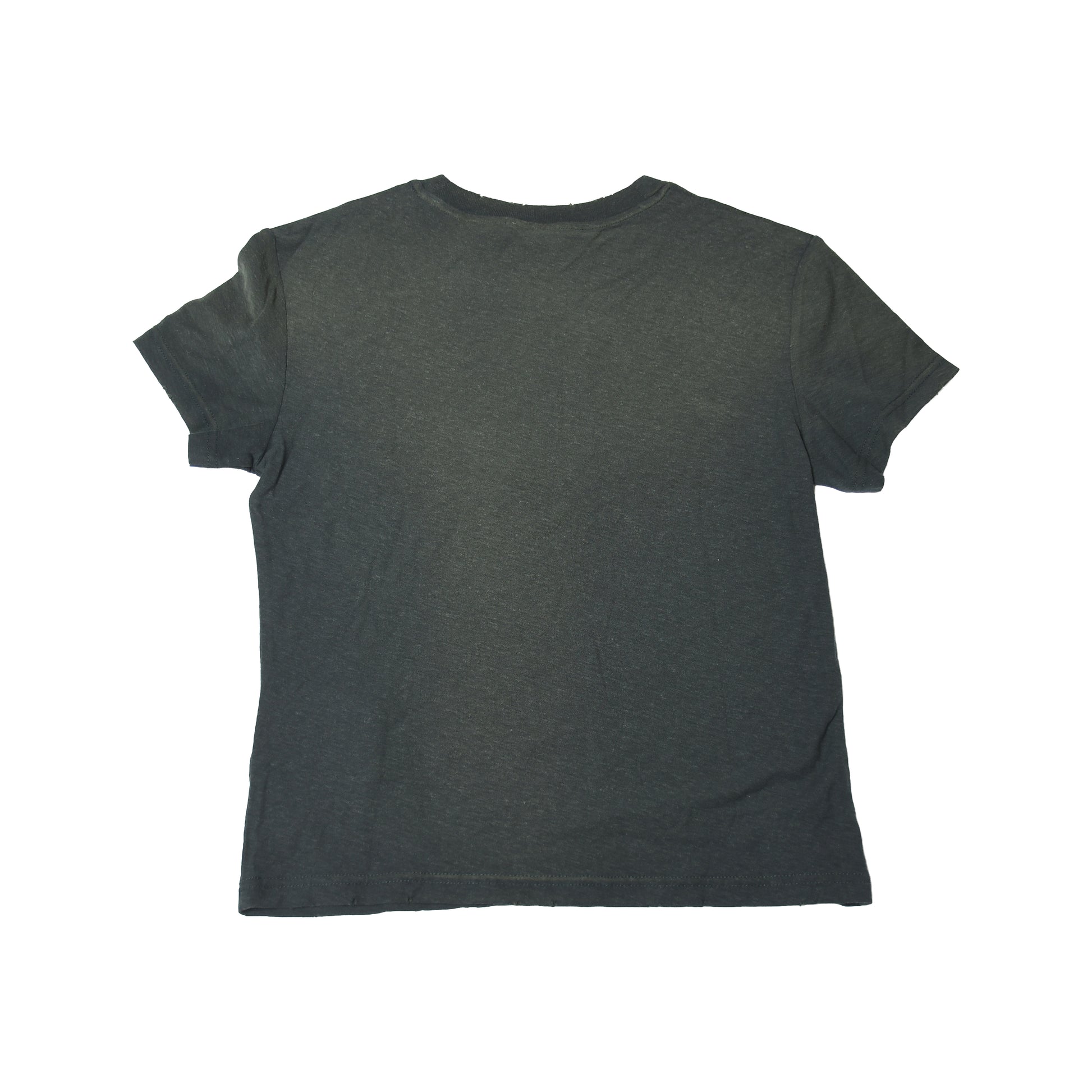 Acne Studios Relaxed Fit STOCKHOLM 1996 Faded Logo T-Shirts Black-NOBLEMARS