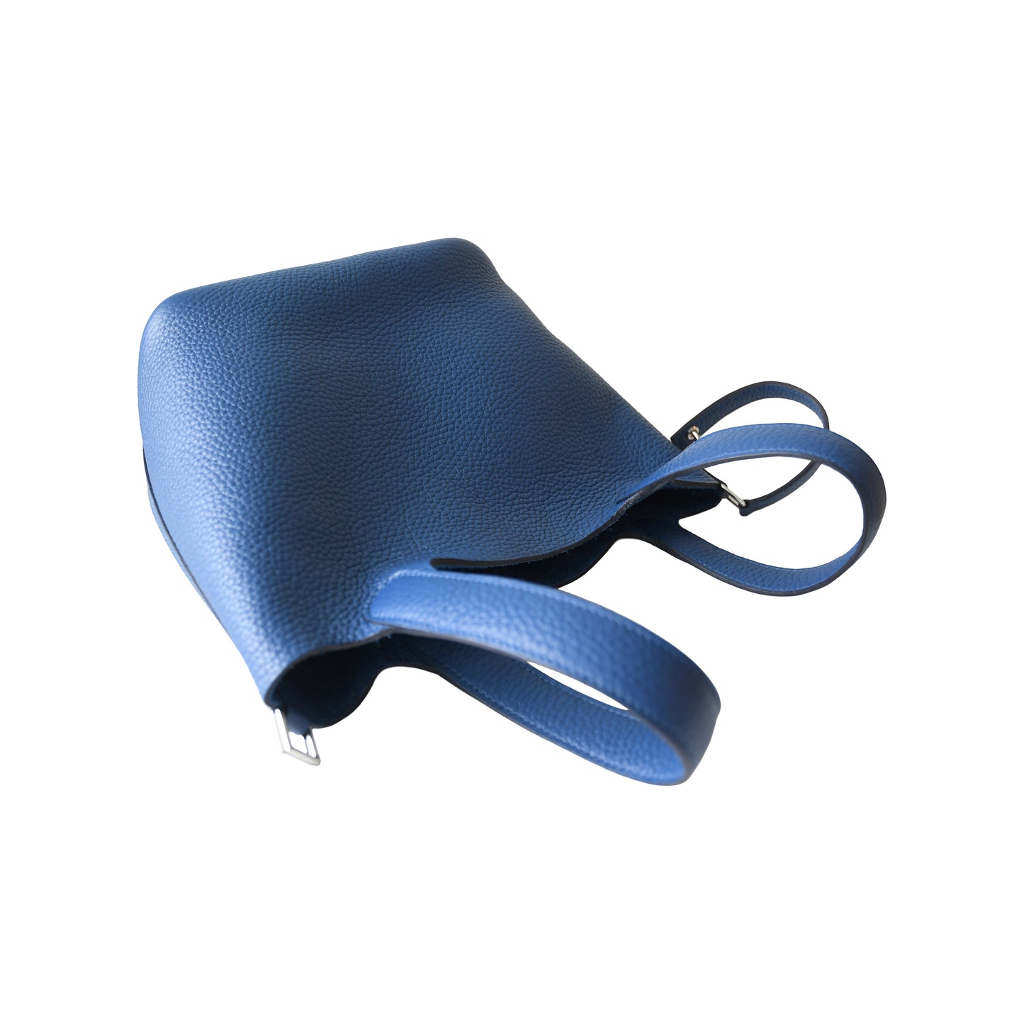 Hermes Picotin Lock 18 Clemence Palladium Hardware Blue