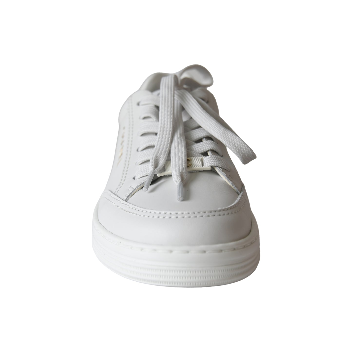Chanel Low-Top Trainer Sneakers White-NOBLEMARS