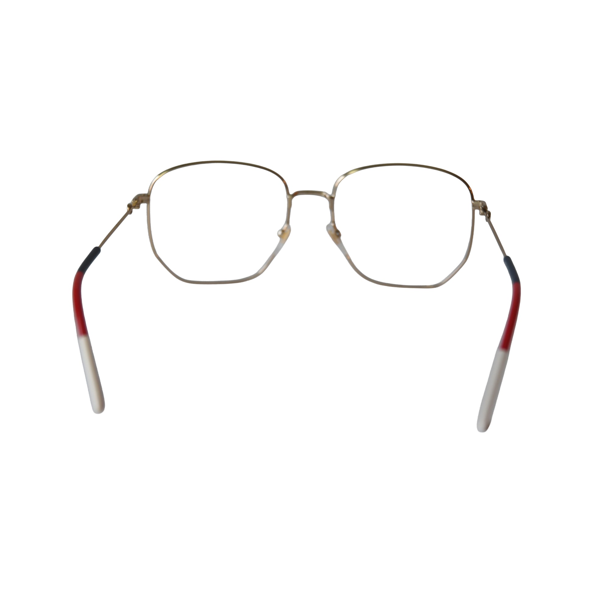 Gucci Square Eyeglasses Gold-NOBLEMARS