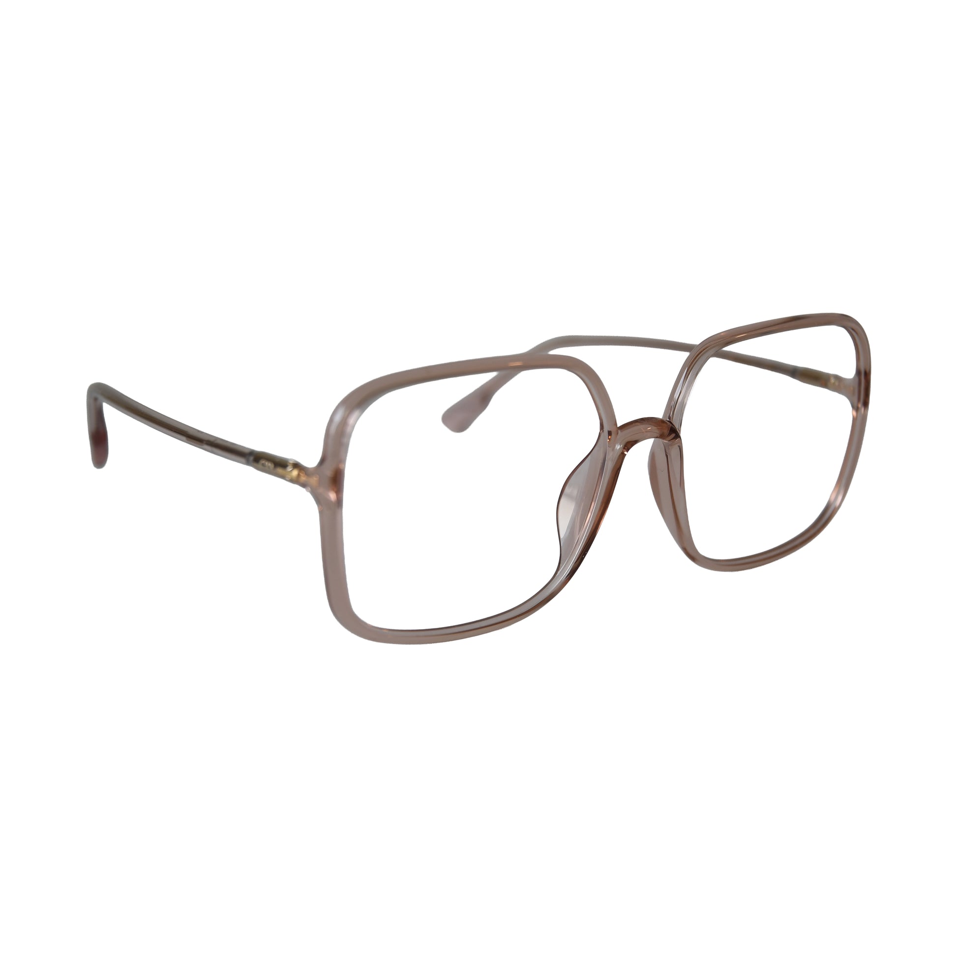 Dior Sostellaireo 1 Nude Acetate Frame Eyeglasses Nude-NOBLEMARS
