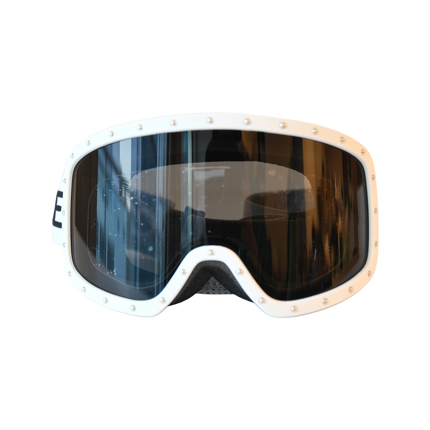 Celine Studded Ski Goggles White-NOBLEMARS