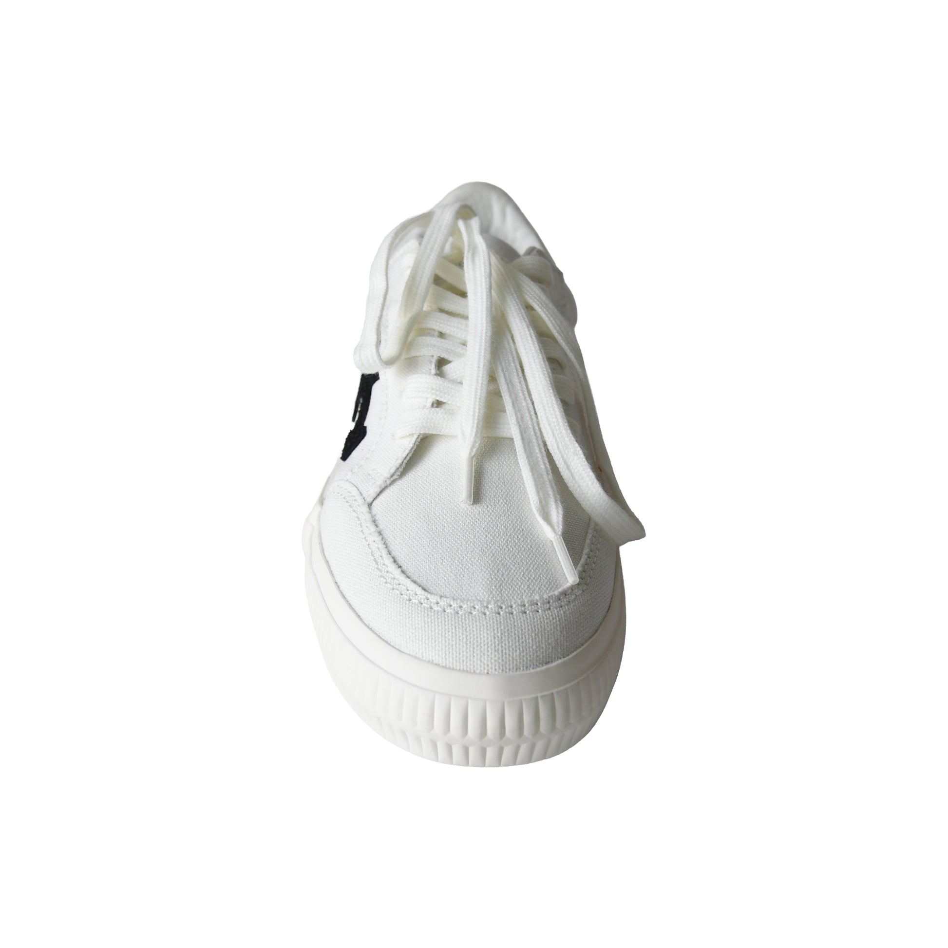Off-White Low Vulcanized Canvas Sneaker White Black-NOBLEMARS