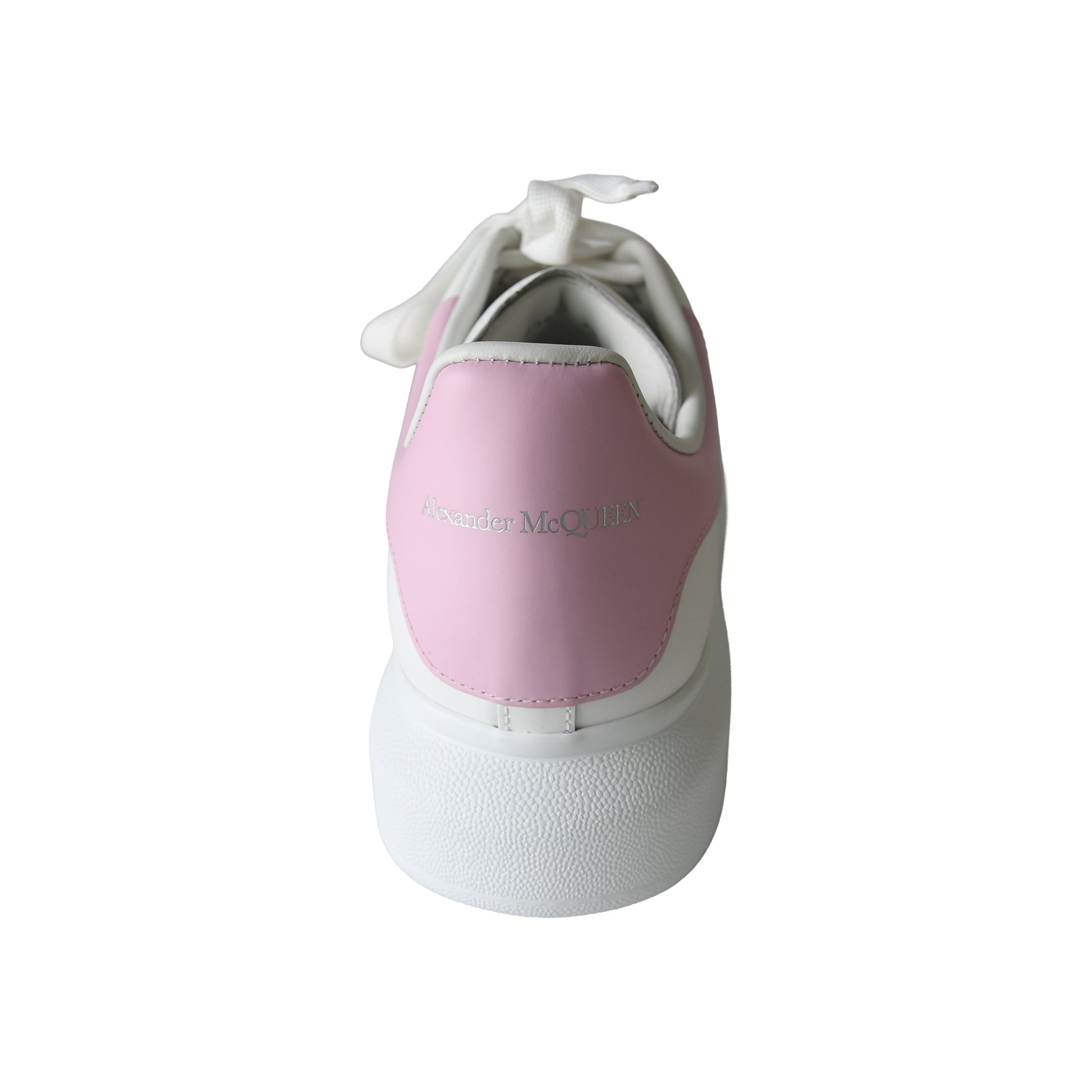 Alexander McQueen Oversized Larry Sneaker White Ice Pink-NOBLEMARS