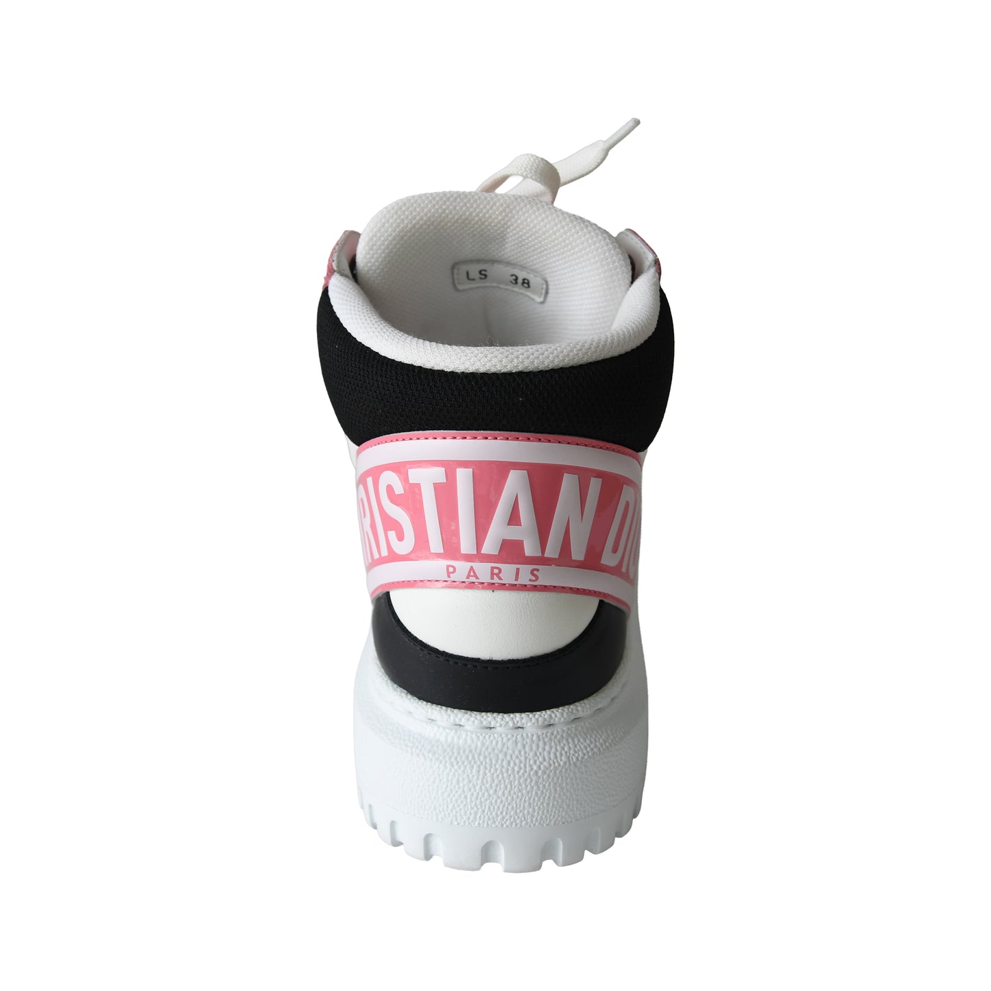 Dior D-Player Sneaker Nylon Calfskin Multicolor Pink-NOBLEMARS