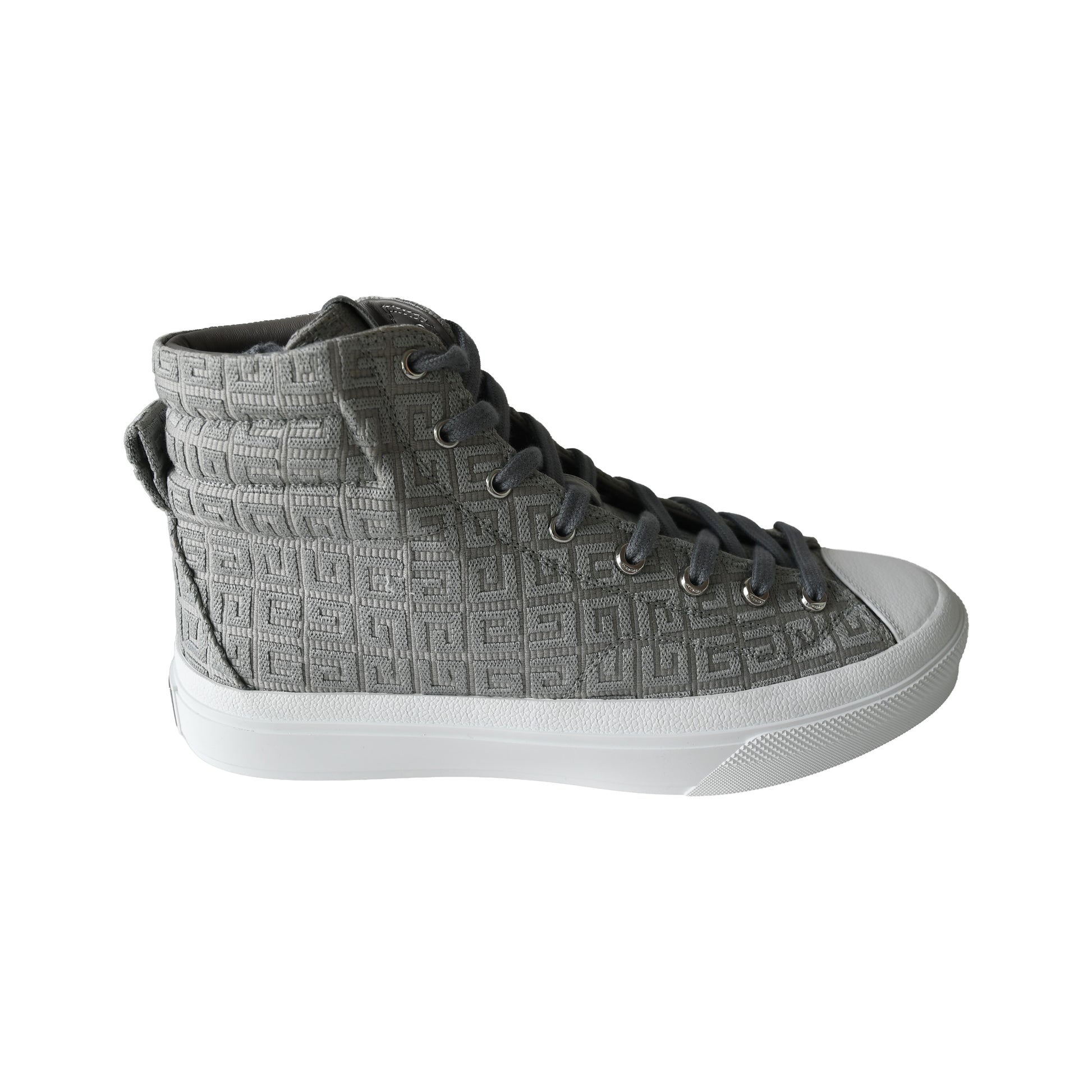 Givenchy City High Sneakers Storm Grey-NOBLEMARS