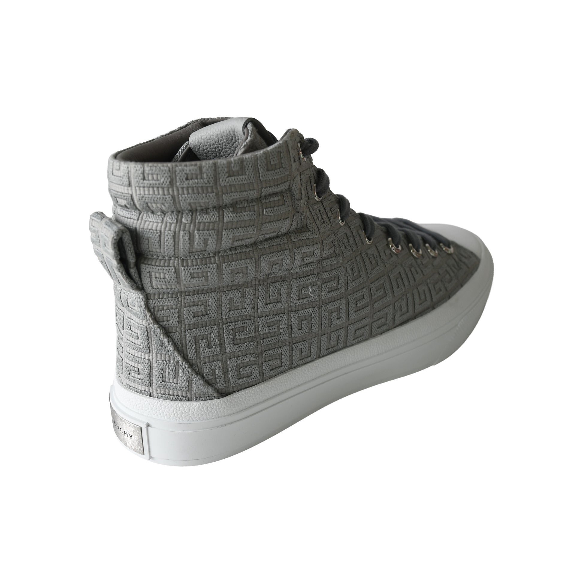 Givenchy City High Sneakers Storm Grey-NOBLEMARS