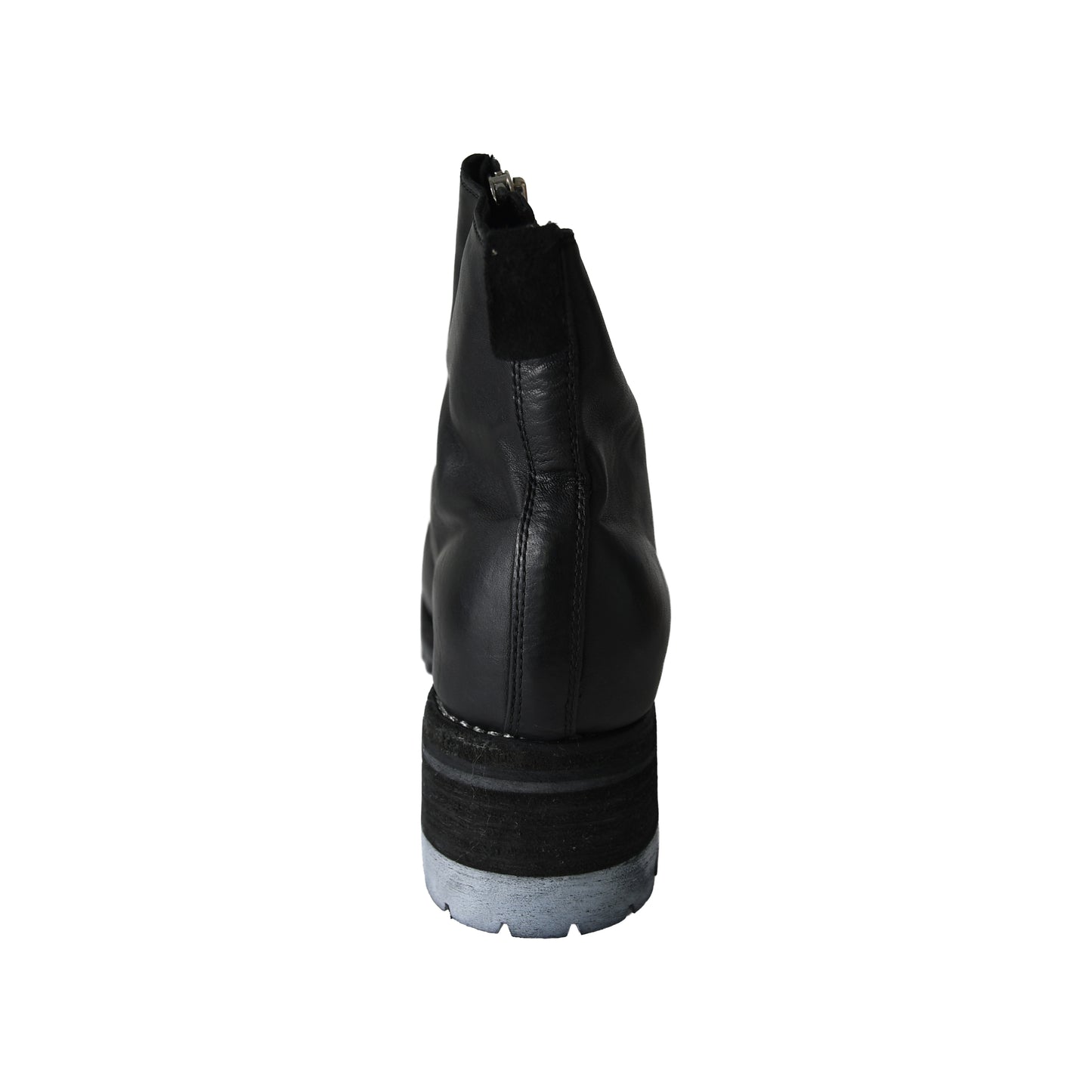 Guidi PL1V Soft Horse Full Grain Front Zip Boot Black-NOBLEMARS