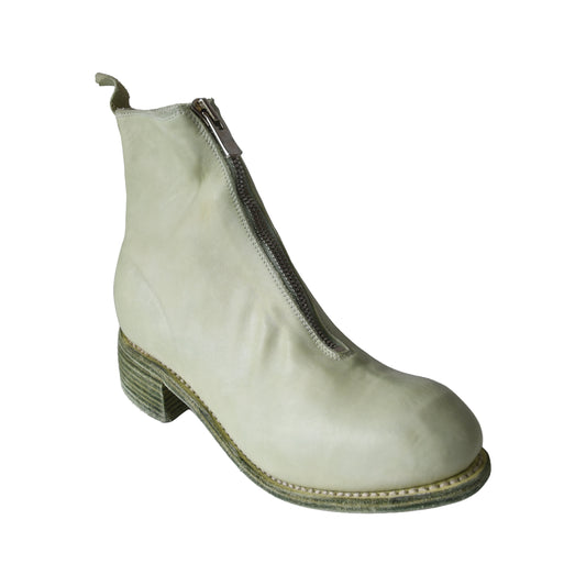Guidi PL1 Soft Horse Full Grain Front Zip Boot Mint Green-NOBLEMARS