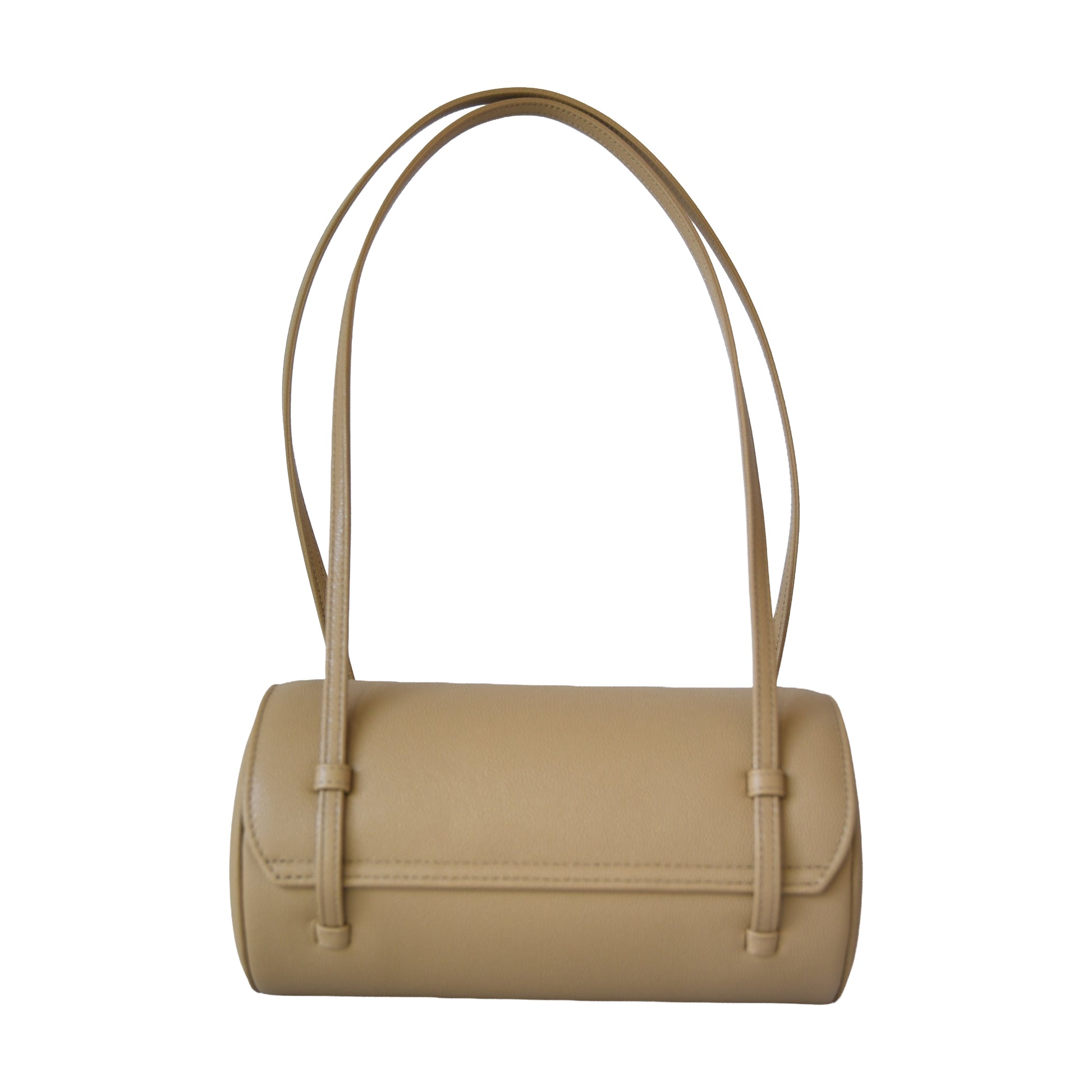 Chanel Preppy Coco Small Bowling Bag Beige-NOBLEMARS