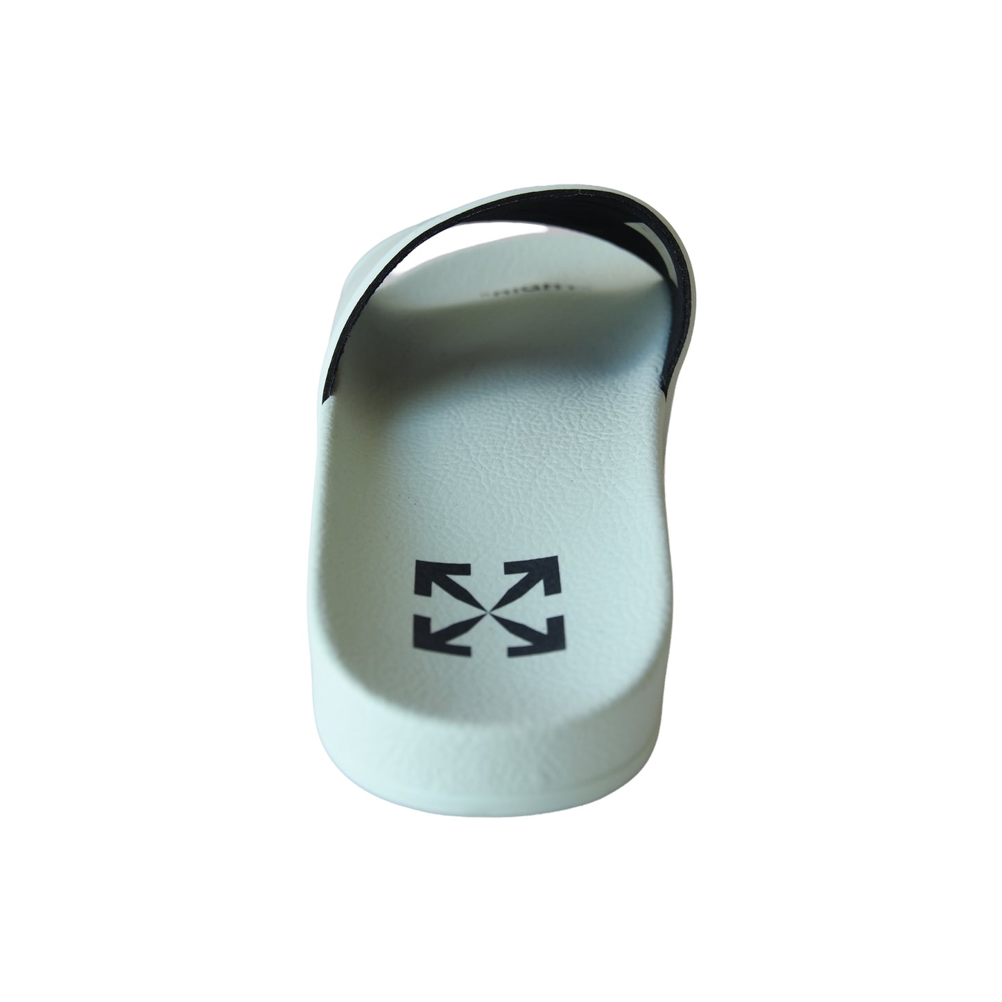 Off White Arrow Logo Slides Mint