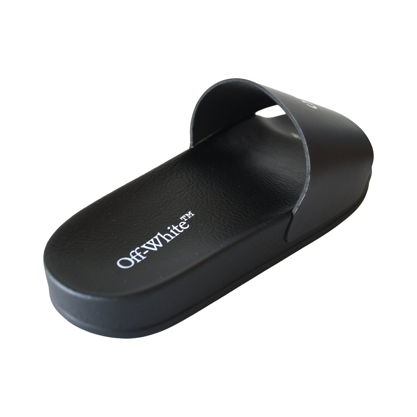 Off White Off Stamp Slider Black