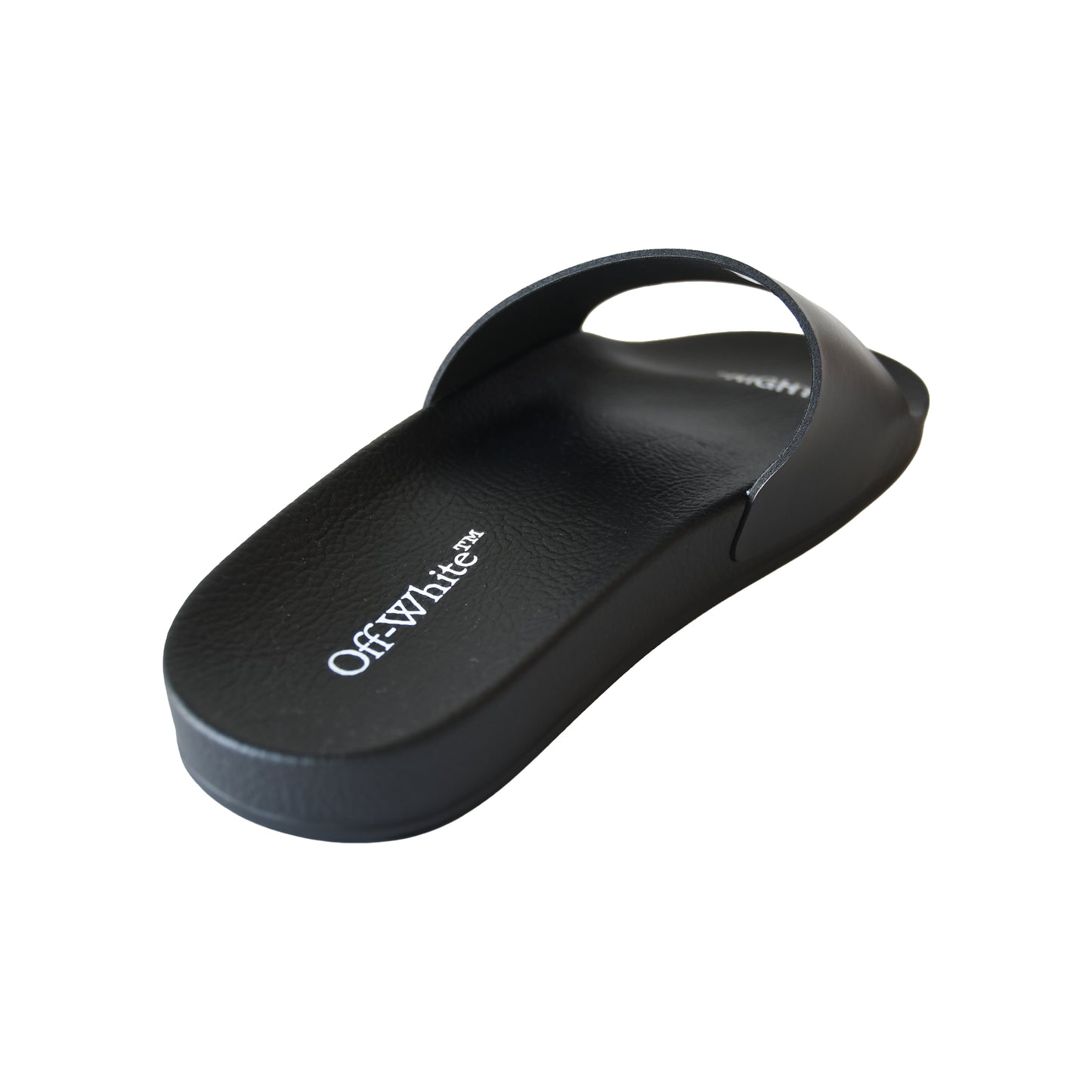 Off White Off Stamp Slider Black