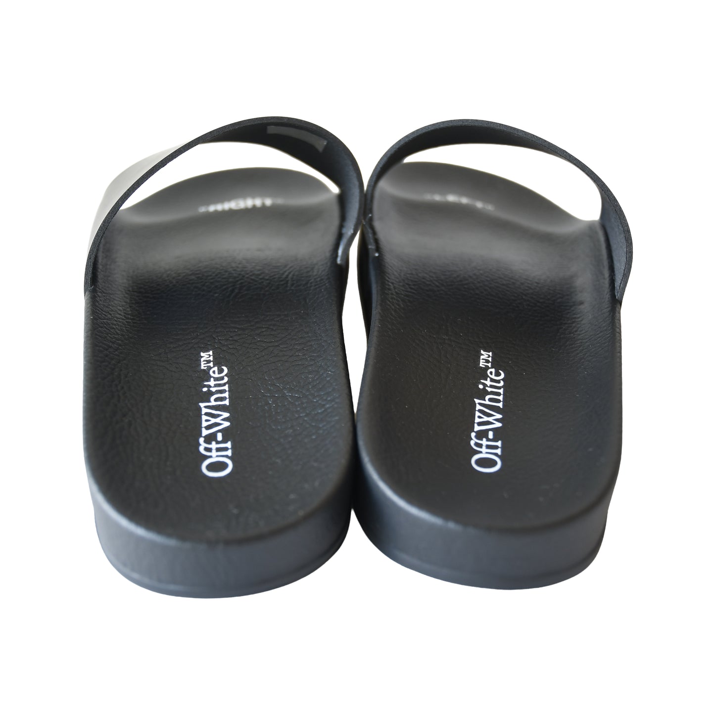 Off White Off Stamp Slider Black