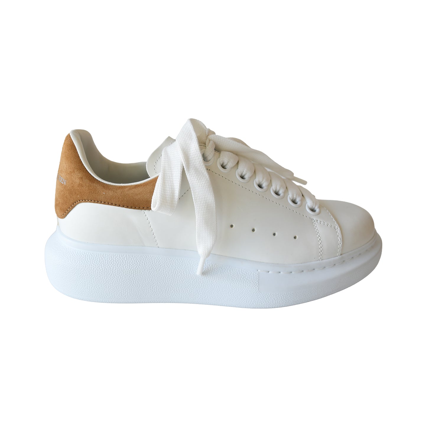 Alexander McQueen Oversized Sneaker White Labrador