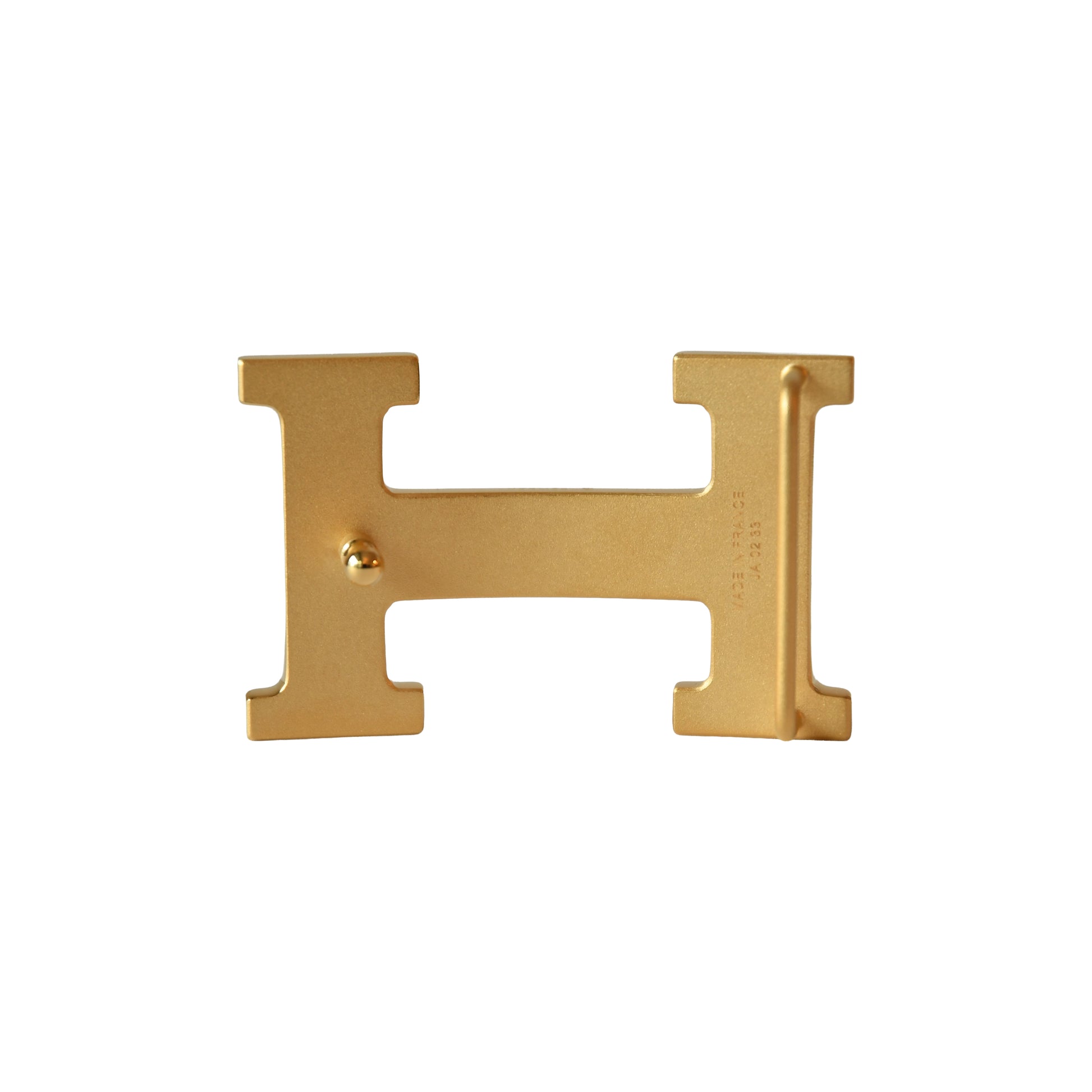 Hermes 32mm H-Shaped Buckle Reversible Constance Leather Belt Gold Hardware Black Brown-NOBLEMARS