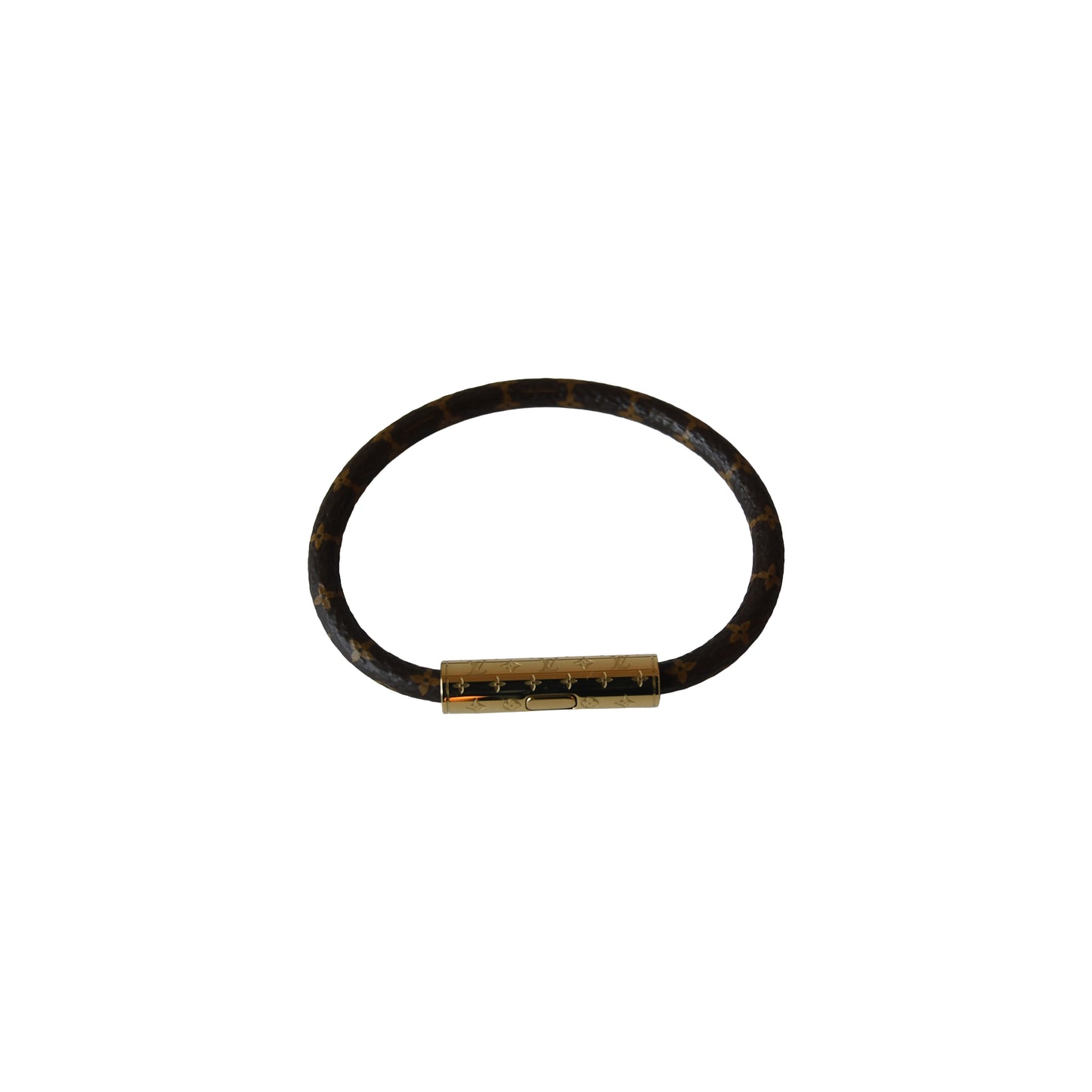 Louis Vuitton LV Confidential Bracelet Black-NOBLEMARS