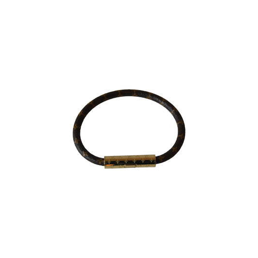 Louis Vuitton LV Confidential Bracelet Black-NOBLEMARS
