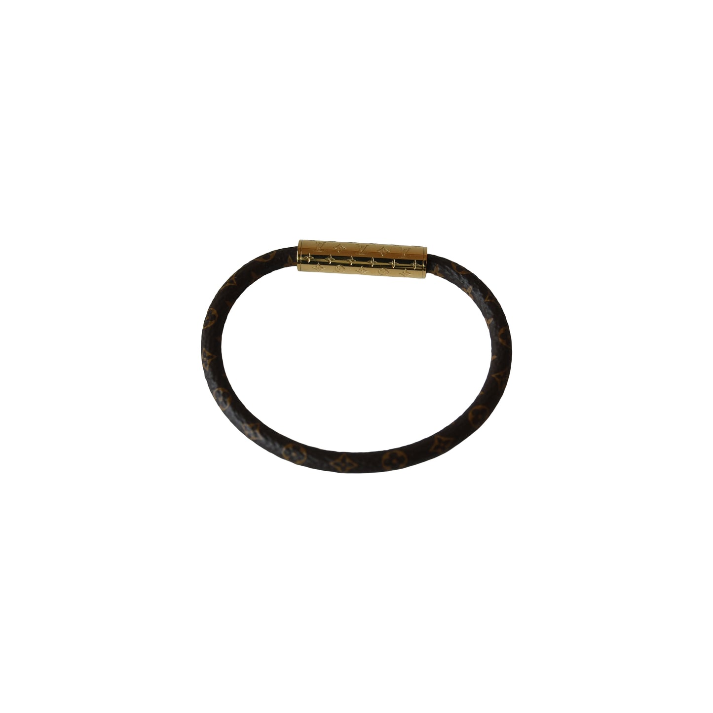 Louis Vuitton LV Confidential Bracelet Black-NOBLEMARS