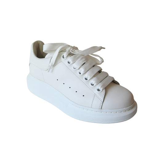 Alexander McQueen Larry Oversized Sneaker White-NOBLEMARS