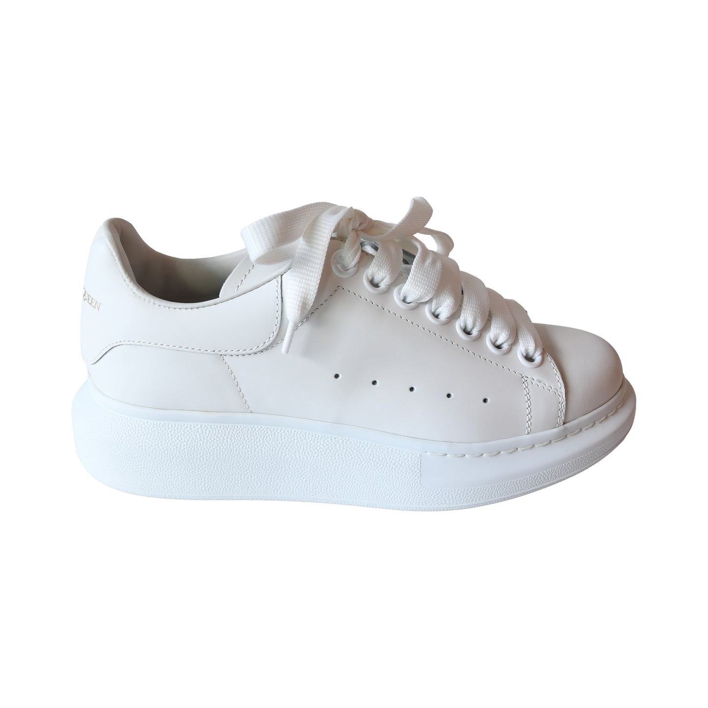 Alexander McQueen Larry Oversized Sneaker White-NOBLEMARS