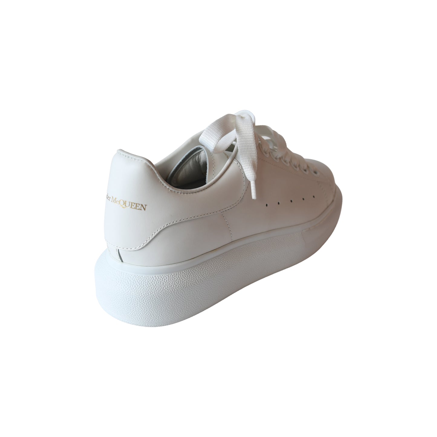 Alexander McQueen Larry Oversized Sneaker White-NOBLEMARS