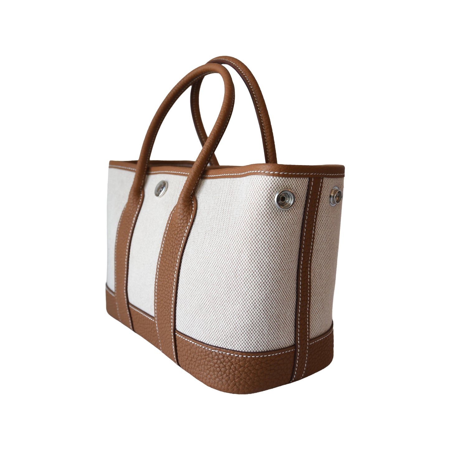 Hermes Negonda Neo Garden Party Ecru Gold-NOBLEMARS