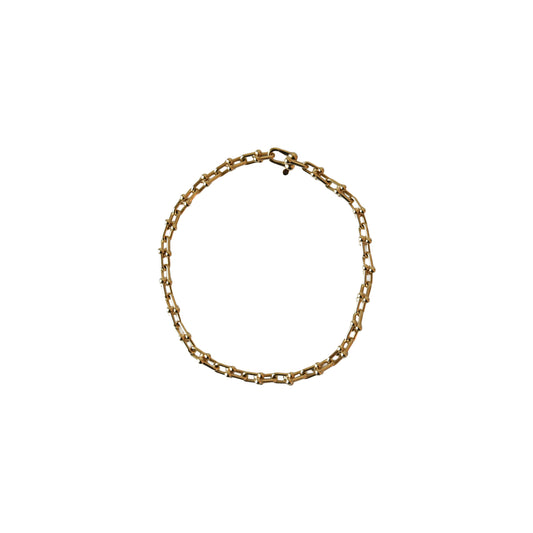 Tiffany HardWear Micro Link Bracelet Gold——NOBLEMARS