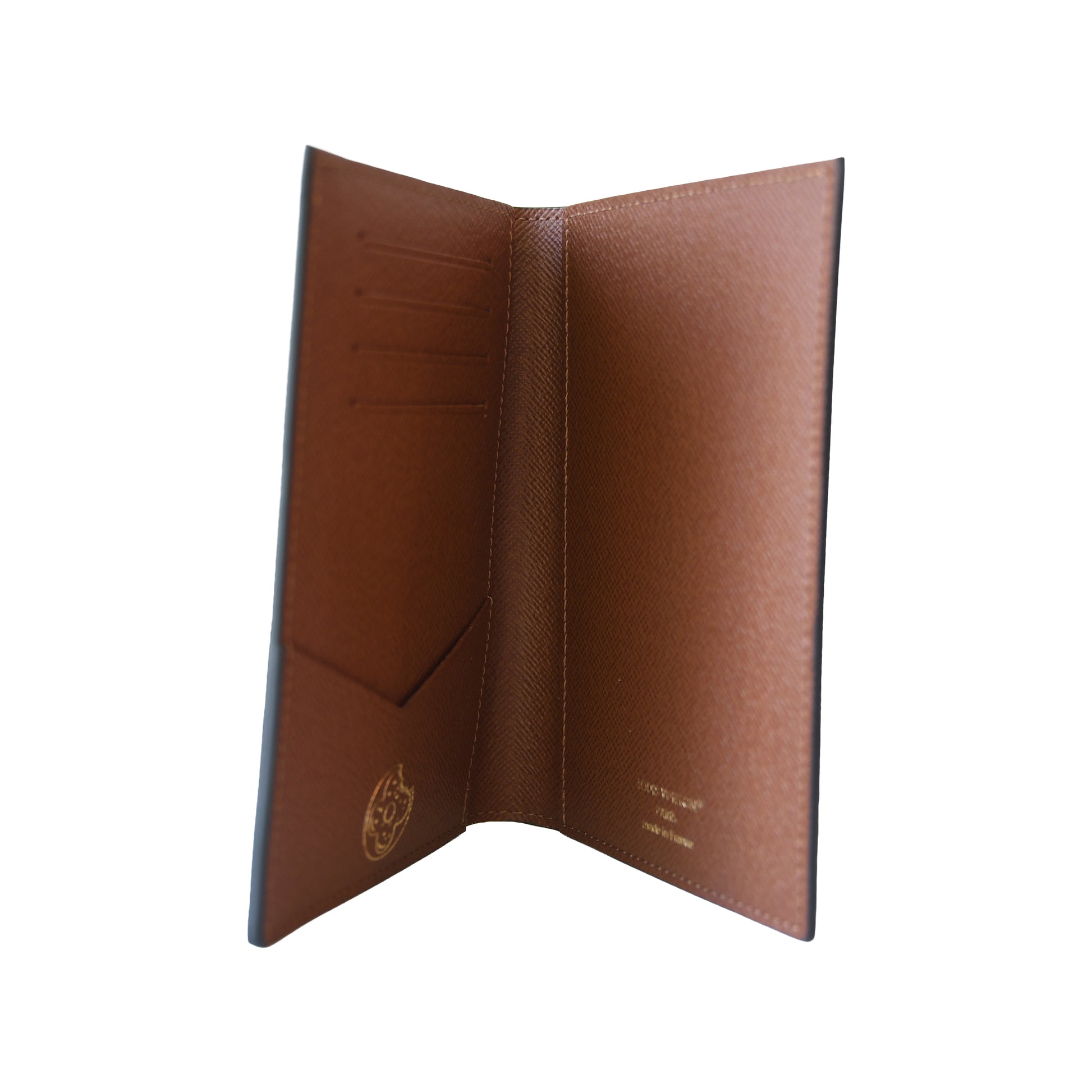Louis Vuitton Monogram Donuts Passport Cover Brown-NOBLEMARS