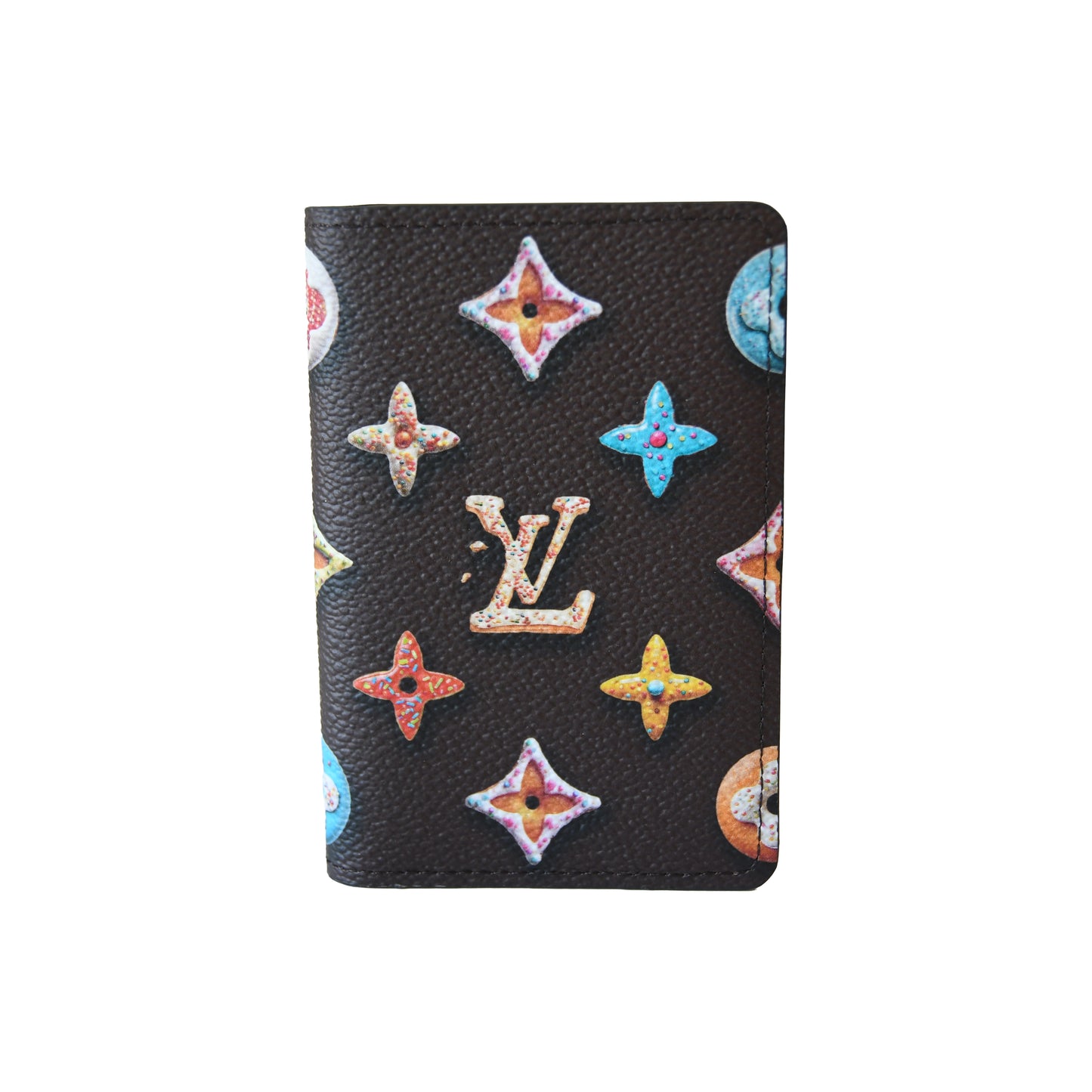 Louis Vuitton Monogram Donuts Pocket Organizer Brown-NOBLEMARS