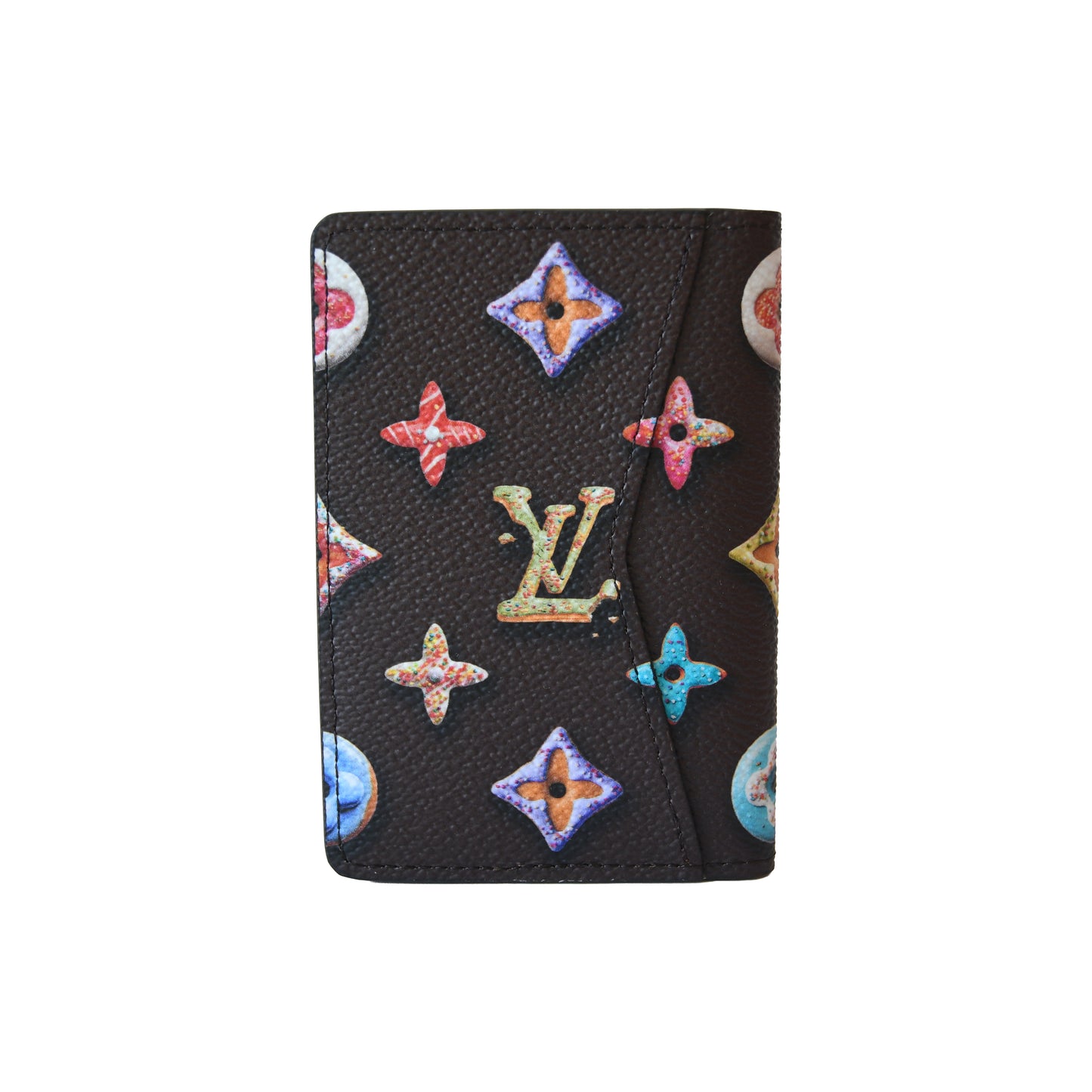 Louis Vuitton Monogram Donuts Pocket Organizer Brown-NOBLEMARS