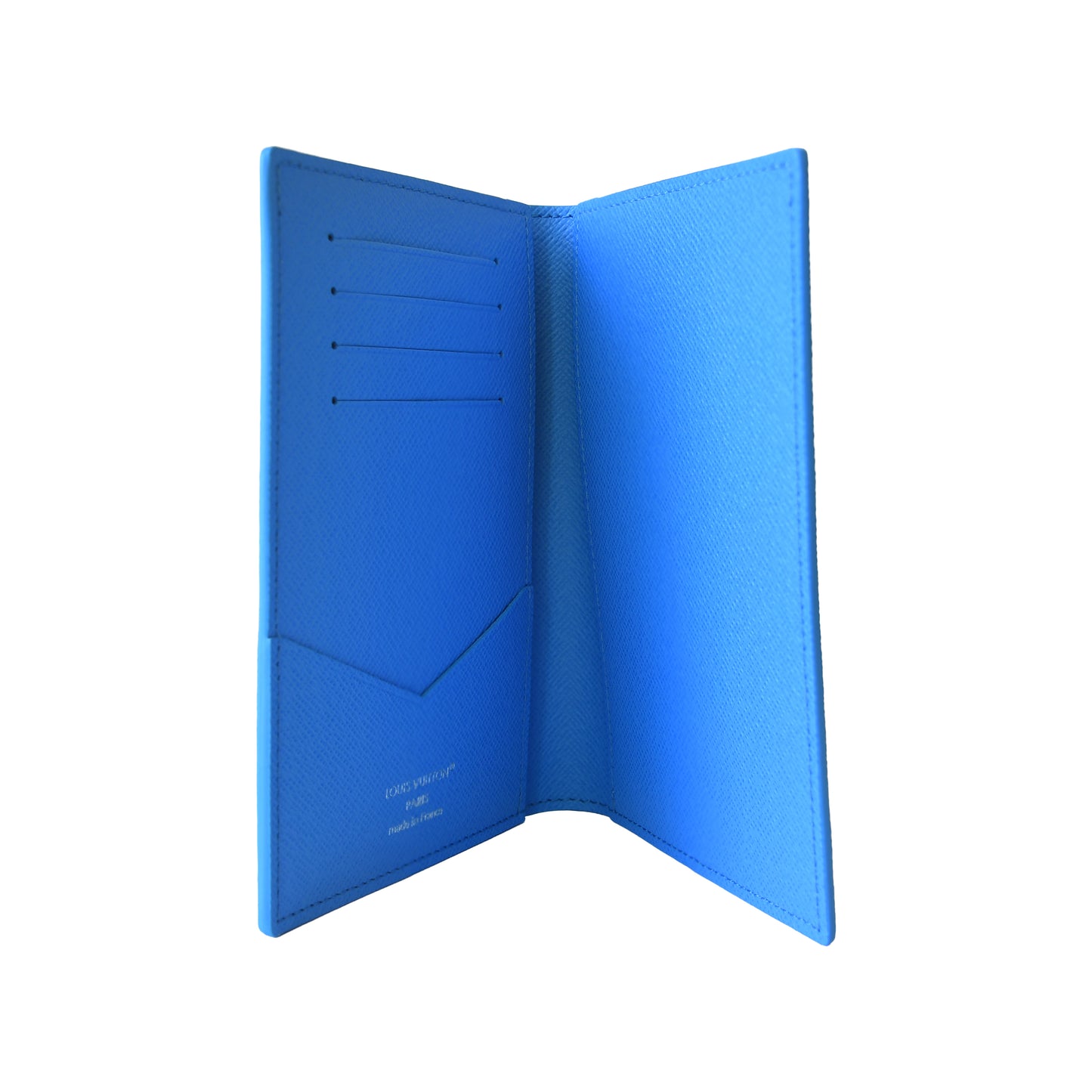 Louis Vuitton Monogram Swimming Pool Passport Cover Blue-NOBLEMARS