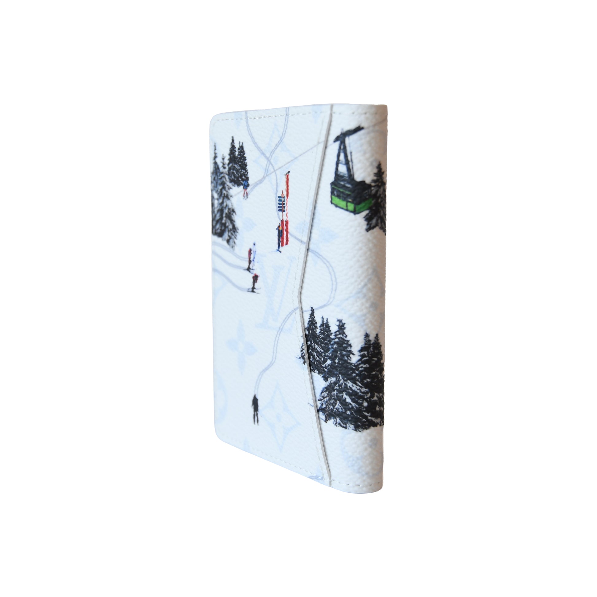 Louis Vuitton Monogram Ski Pocket Organizer White-NOBLEMARS