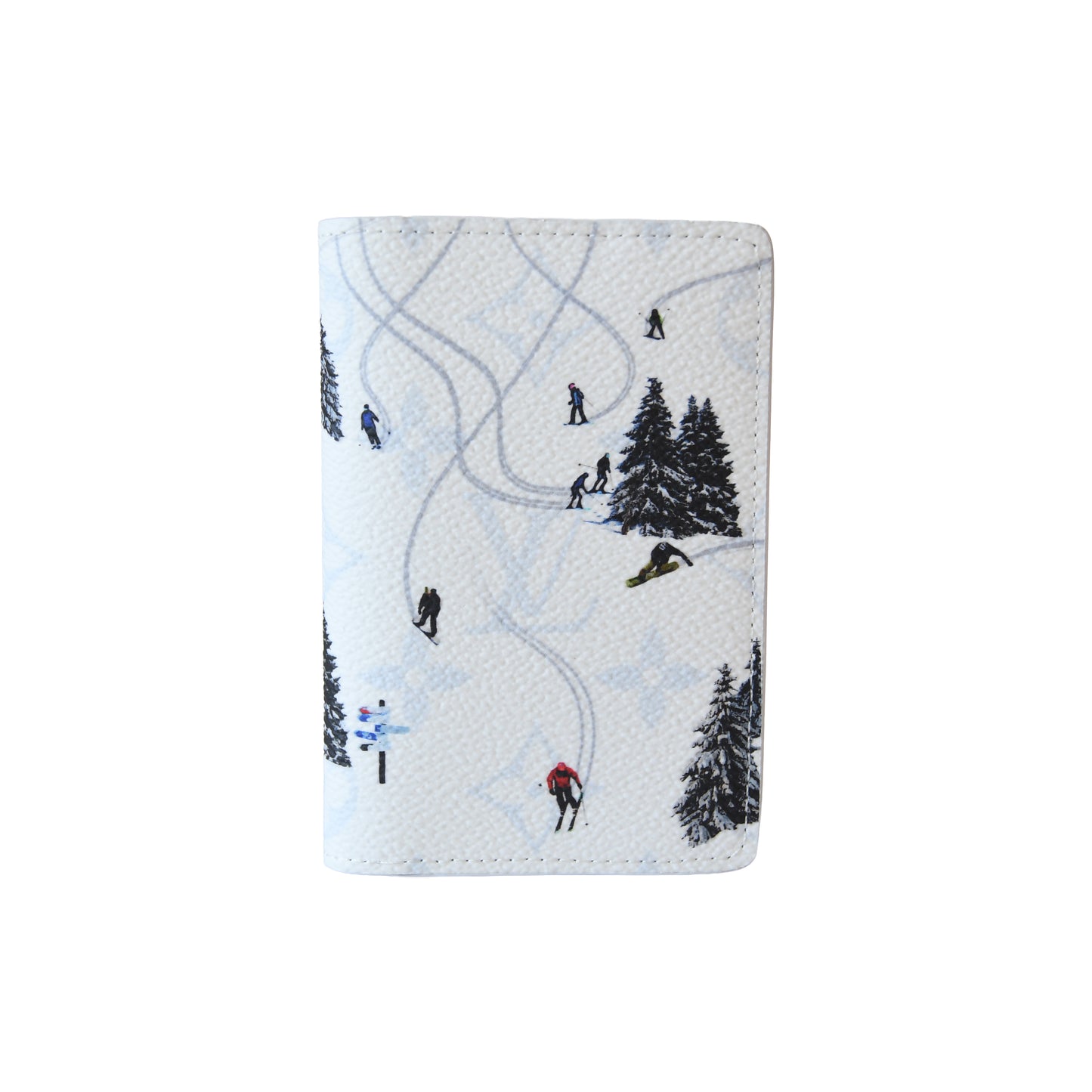 Louis Vuitton Monogram Ski Pocket Organizer White-NOBLEMARS