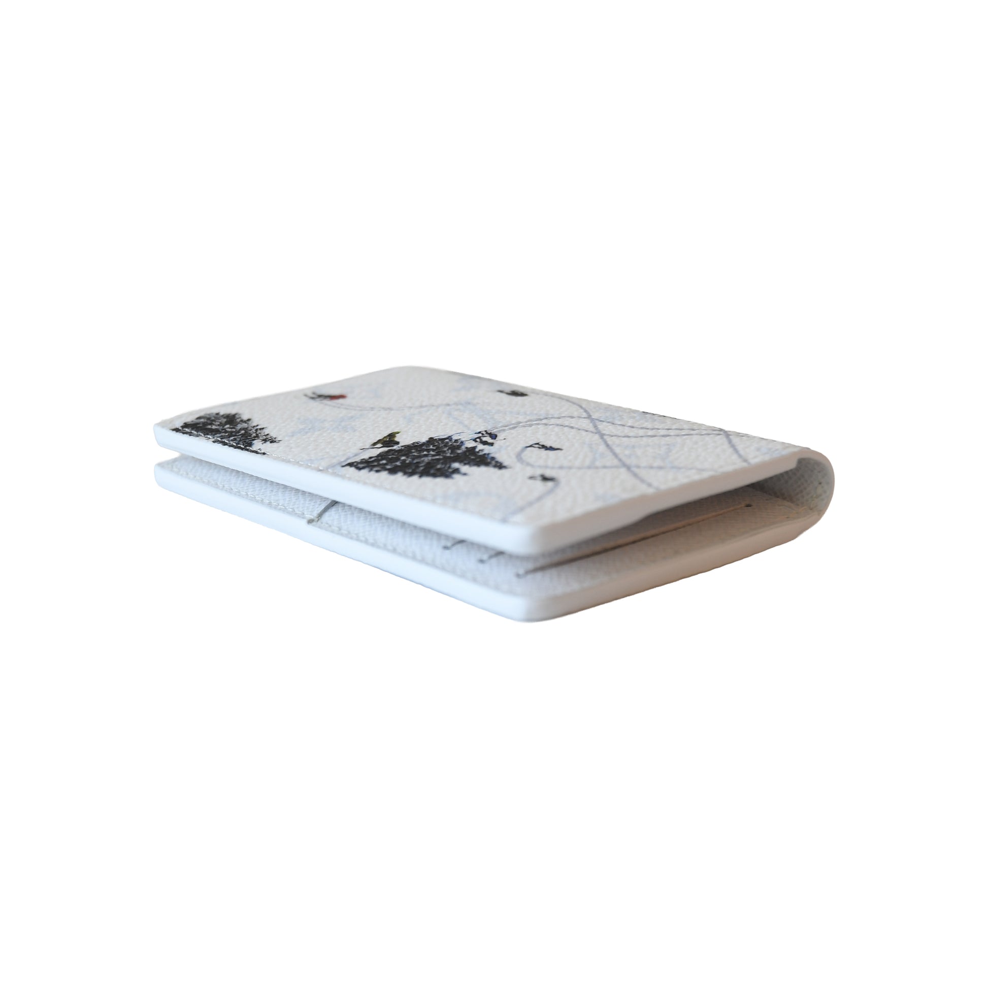Louis Vuitton Monogram Ski Pocket Organizer White-NOBLEMARS