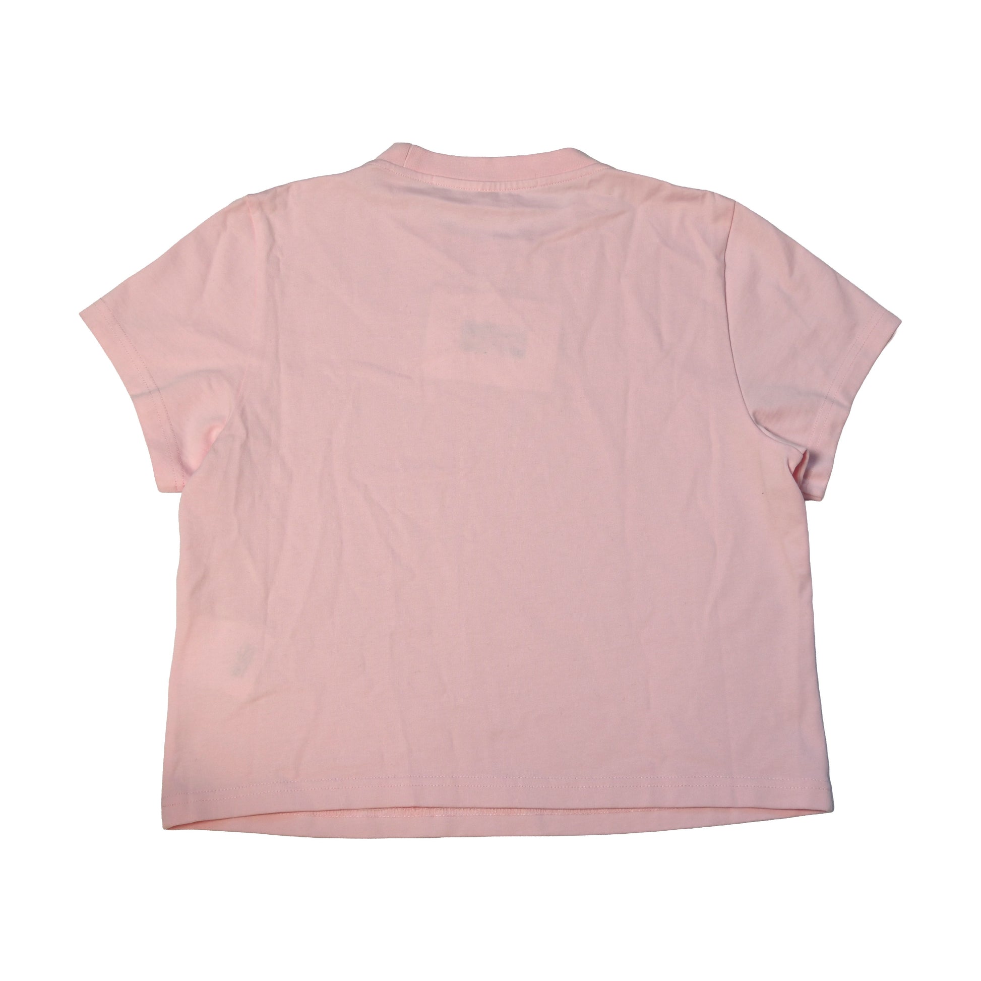Alexander Wang Shrunken Logo T-Shirts Pink-NOBLEMARS