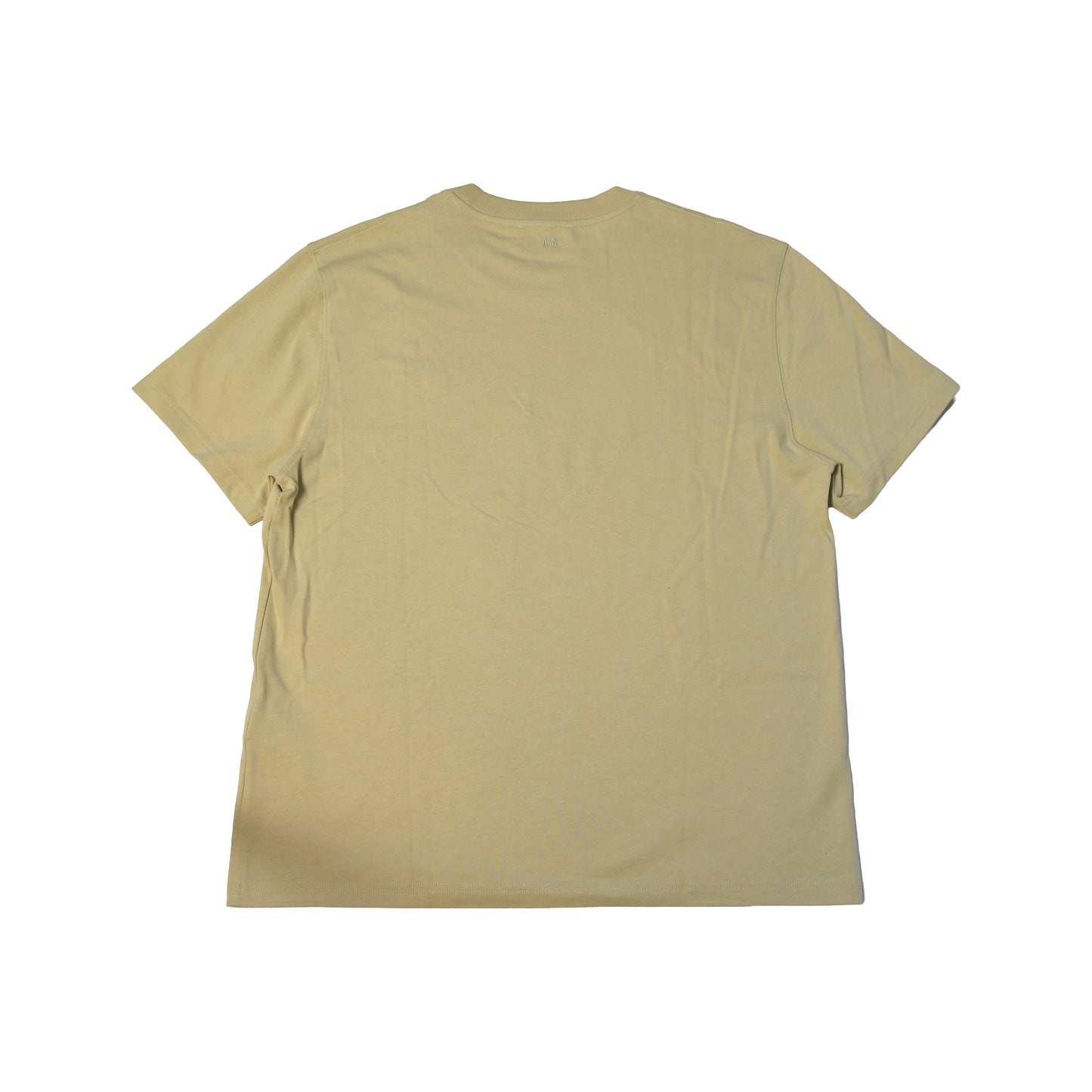 Ami Paris Ami de Coeur T-Shirts Beige-NOBLEMARS