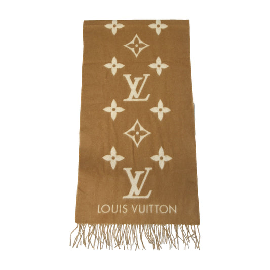 Louis Vuitton Reykjavik Scarf Beige-NOBLEMARS