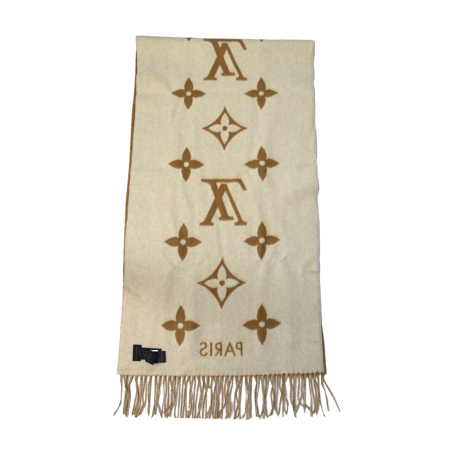 Louis Vuitton Reykjavik Scarf Beige-NOBLEMARS