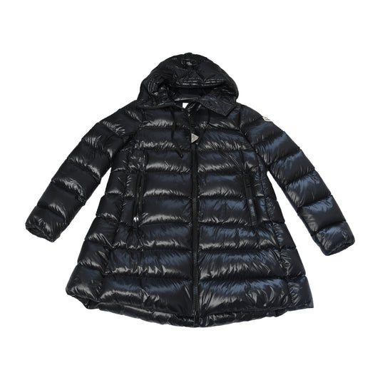 Moncler Suyen Quilted Down Parka Black-NOBLEMARS