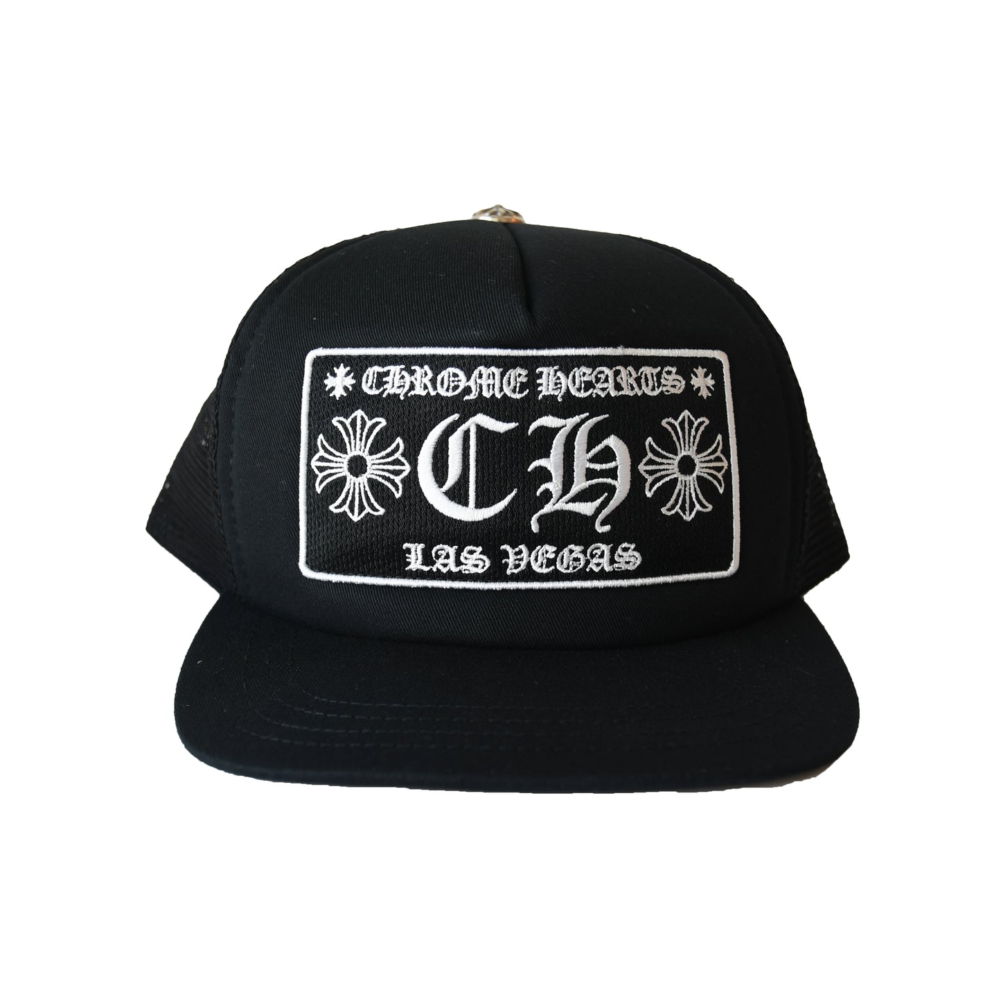 Chrome Hearts Las Vegas Exclusive Trucker Hat Black