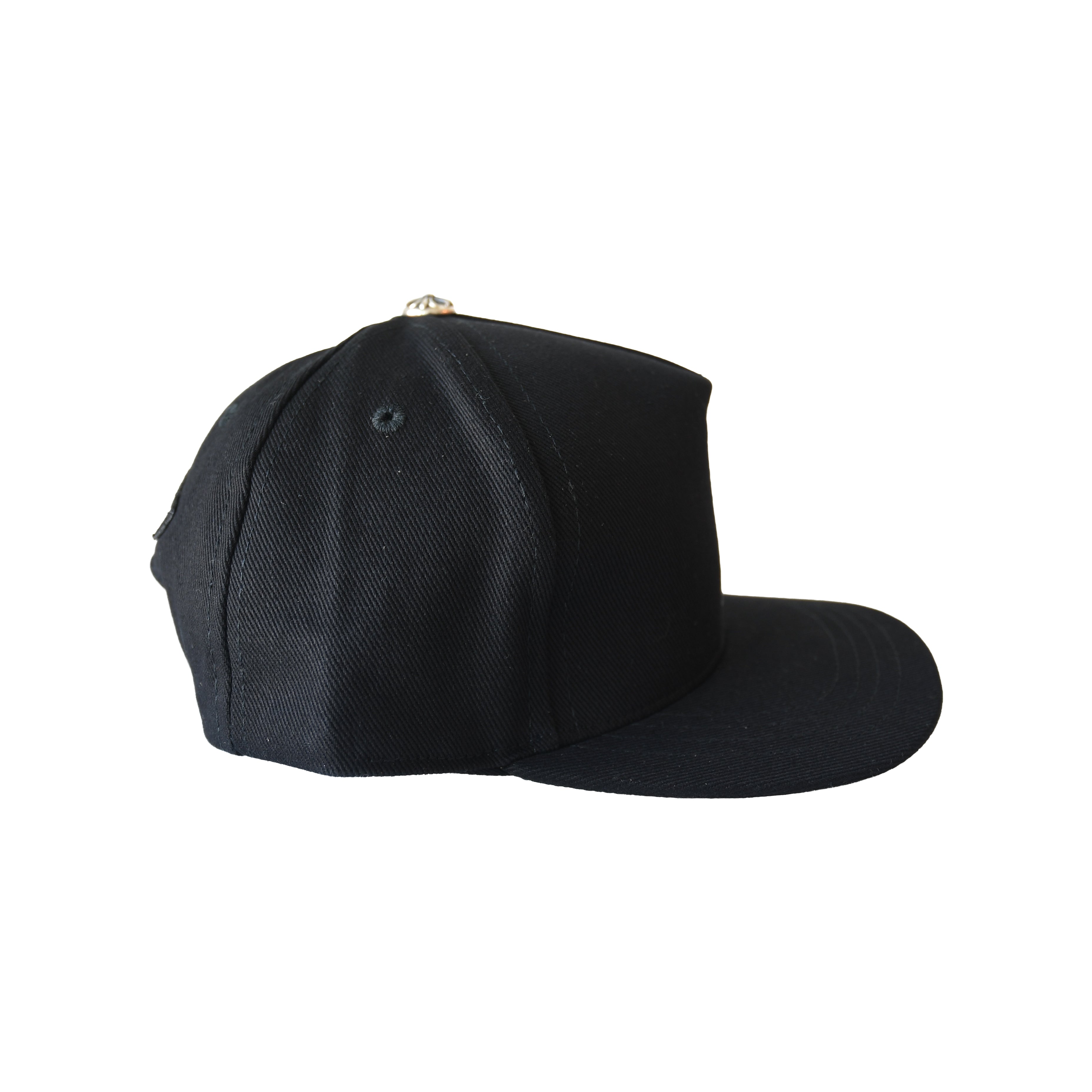 Chrome Hearts Vertical Logo Baseball Cap Black – NOBLEMARS