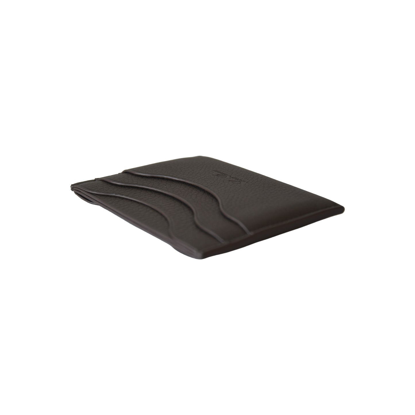 Loro Piana Extra Grained Calfskin Card Holder Warm Mastic