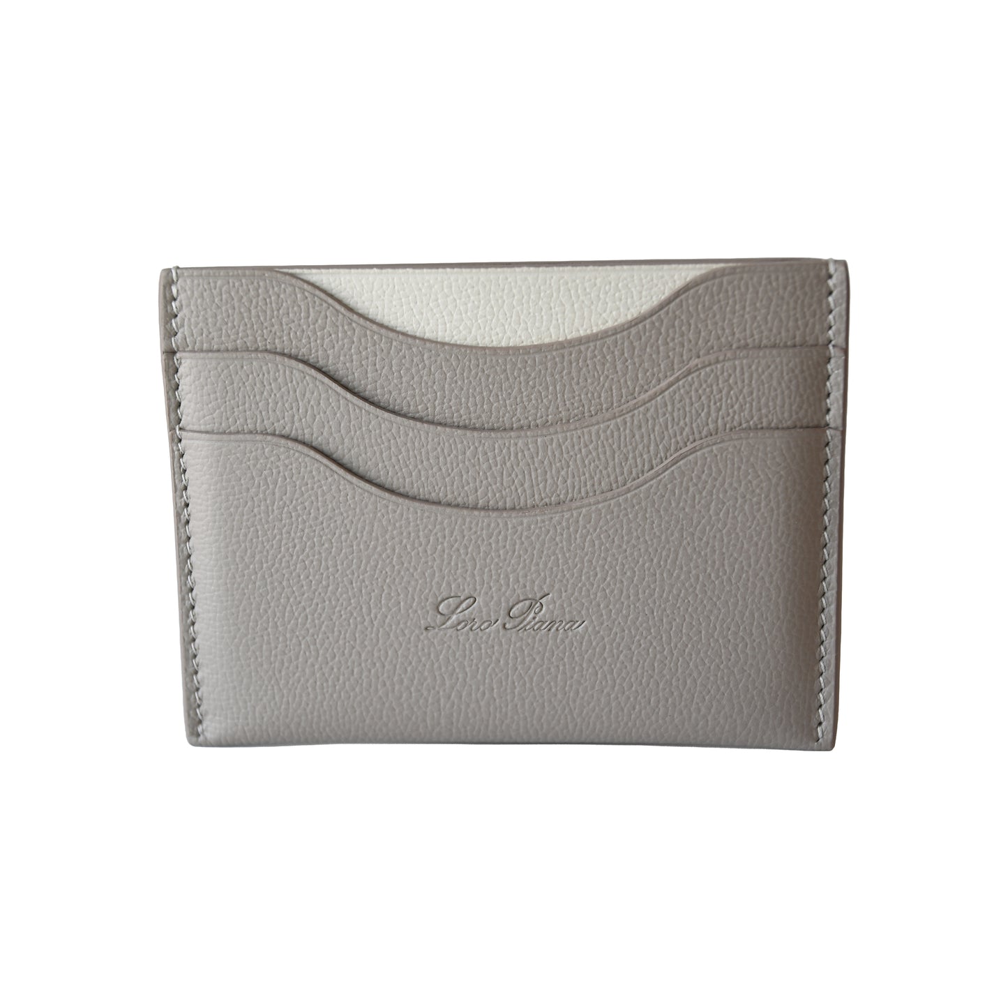 Loro Piana Extra Card Holder Snowflakes
