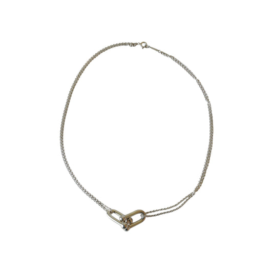 Tiffany HardWear Large Double Link Pendant in Sterling Silver