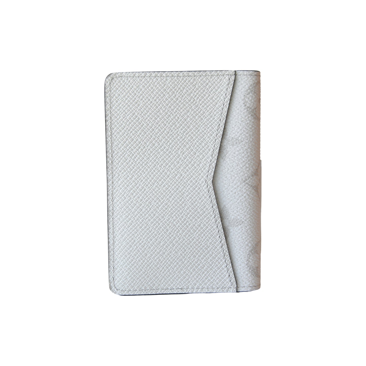 Louis Vuitton Pocket Organizer Monogram Taigarama White- NOBLEMARS