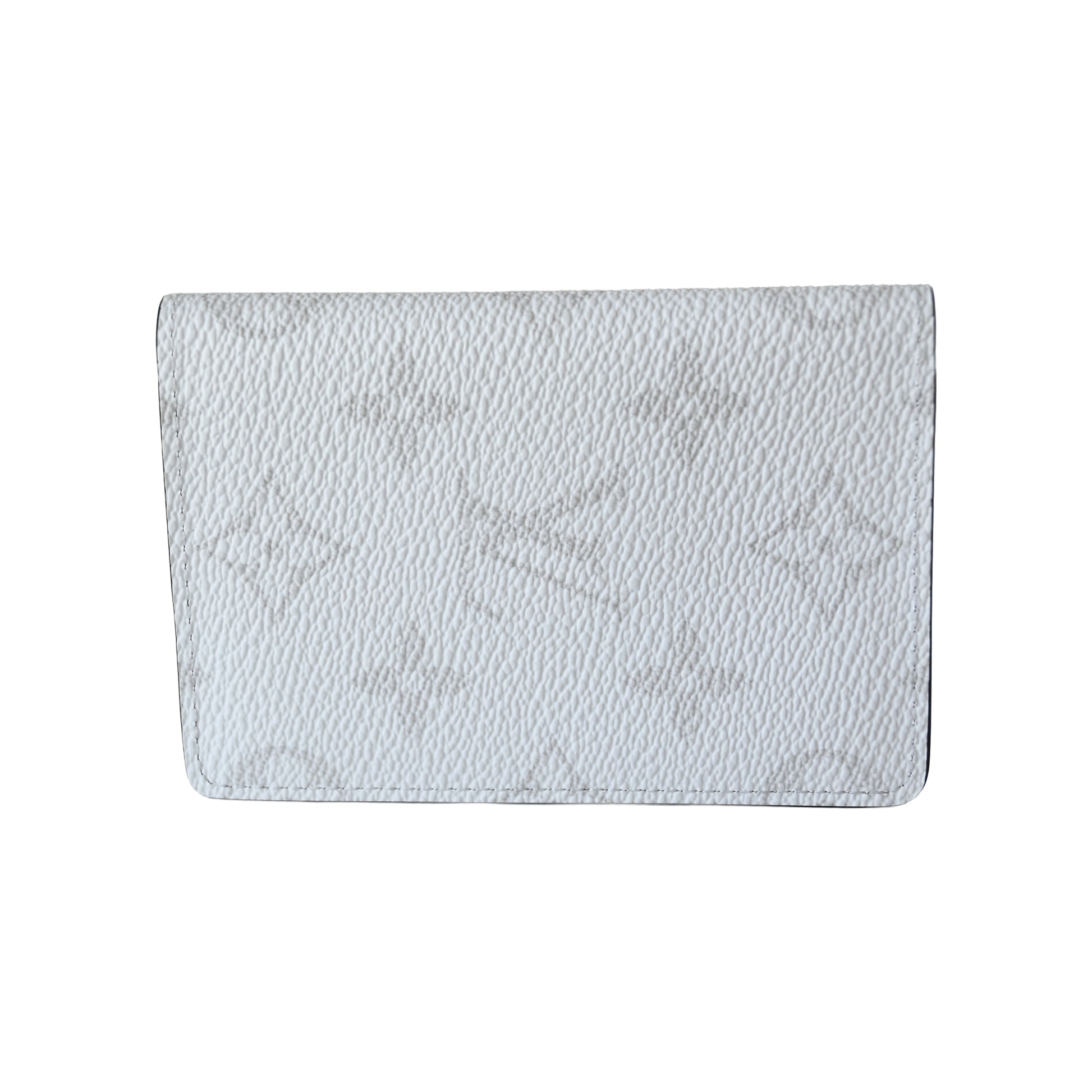 Louis Vuitton Pocket Organizer Monogram Taigarama White- NOBLEMARS
