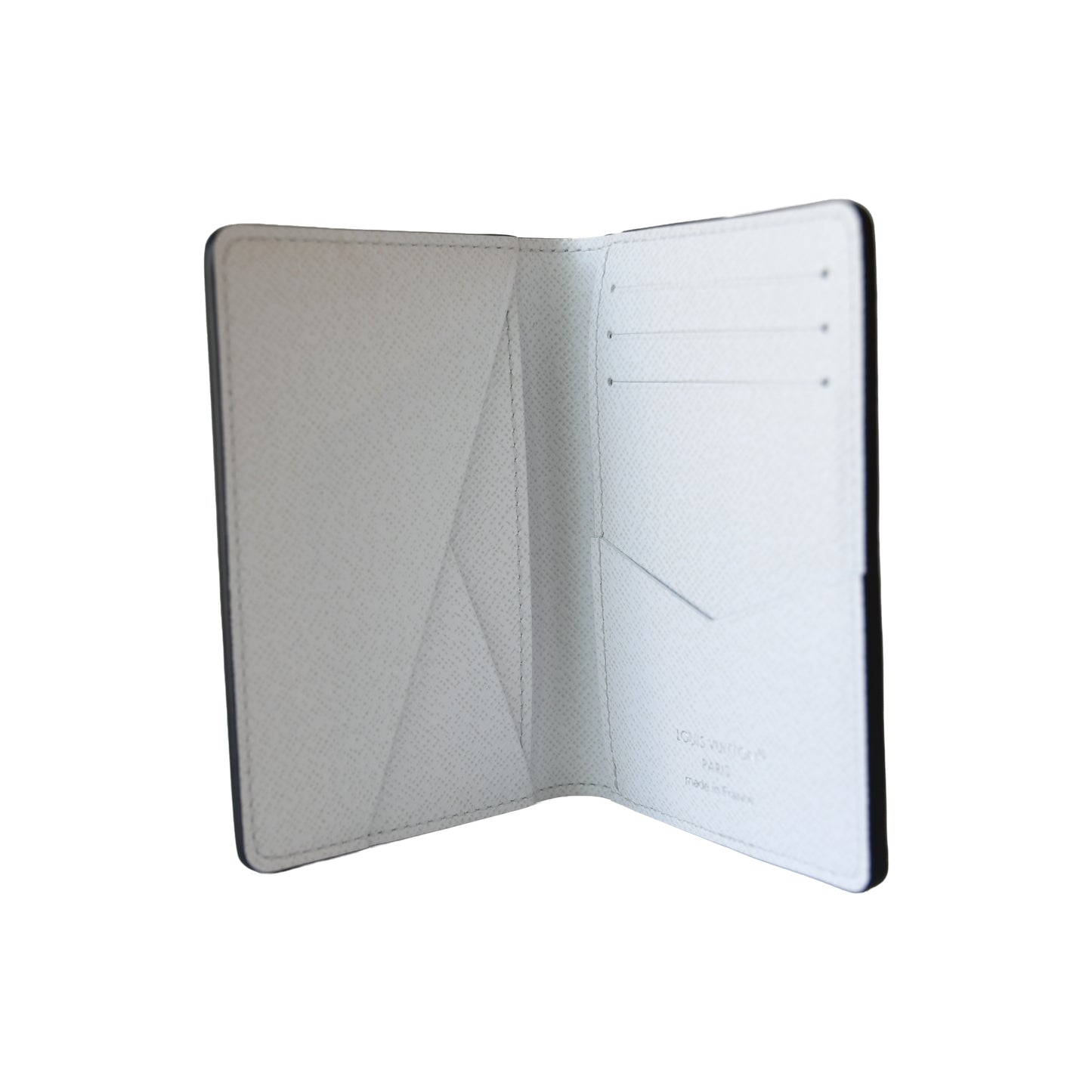 Louis Vuitton Pocket Organizer Monogram Taigarama White- NOBLEMARS
