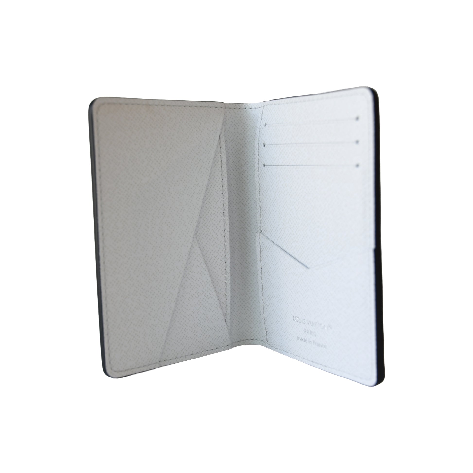 Louis Vuitton Pocket Organizer Monogram Taigarama White- NOBLEMARS